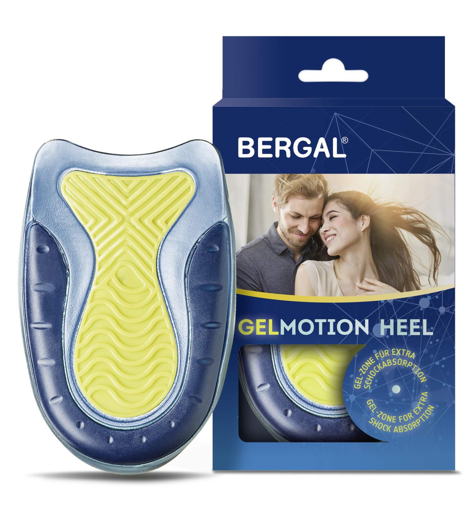 Bergal GelMotion Heel heel cushion for work 42-46