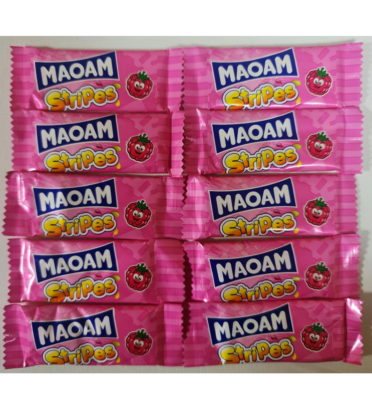 Raspberry Flavoured 30 Chewy Stripes