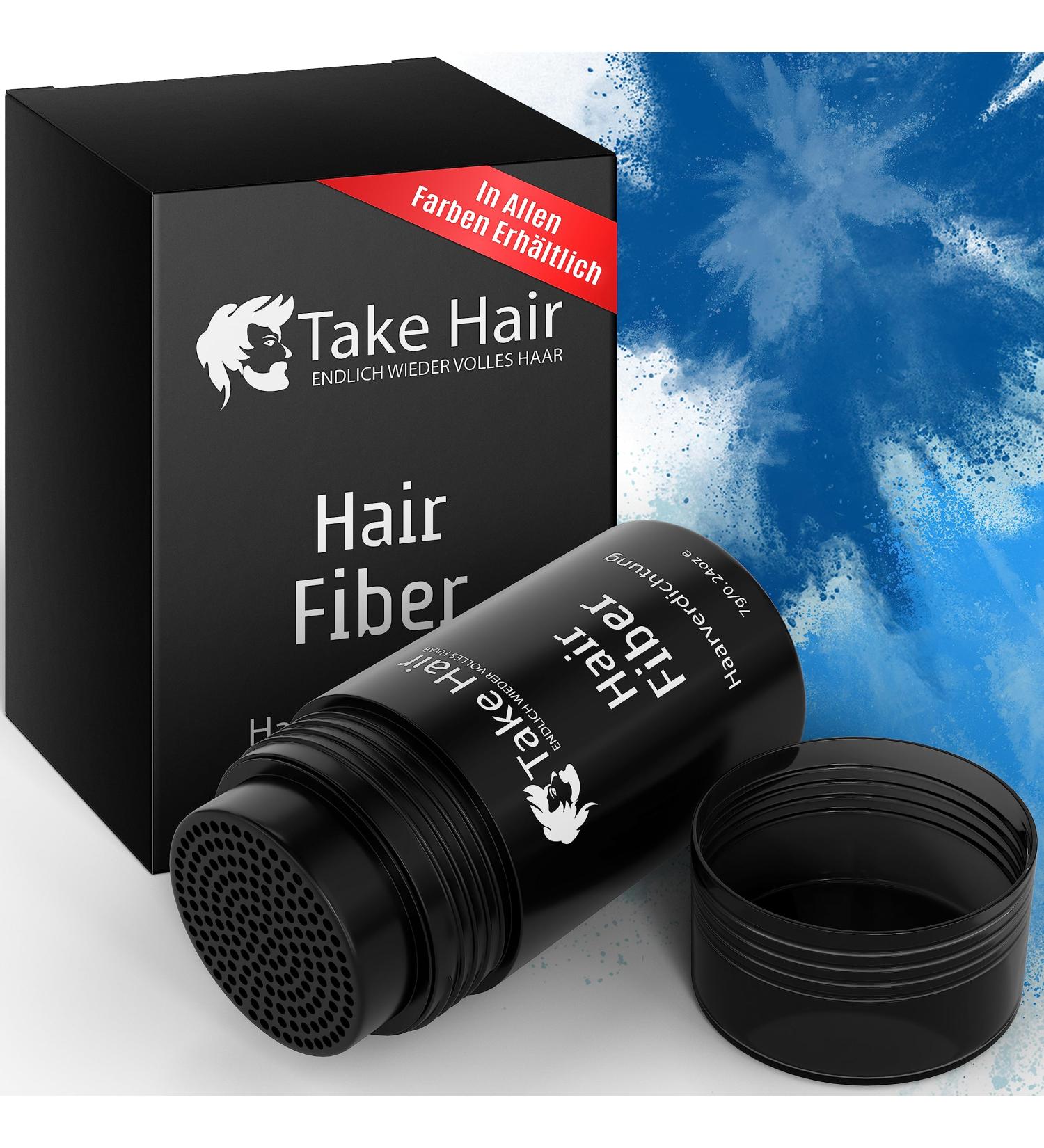 Take Hair - Thinning Hair | For Men - Rain and Wind Resistant - 7g - Loose Hair for Thickening Hair - Powder for Hair Loss and Thinning Hair - Red - Buy Online on GoSupps.com