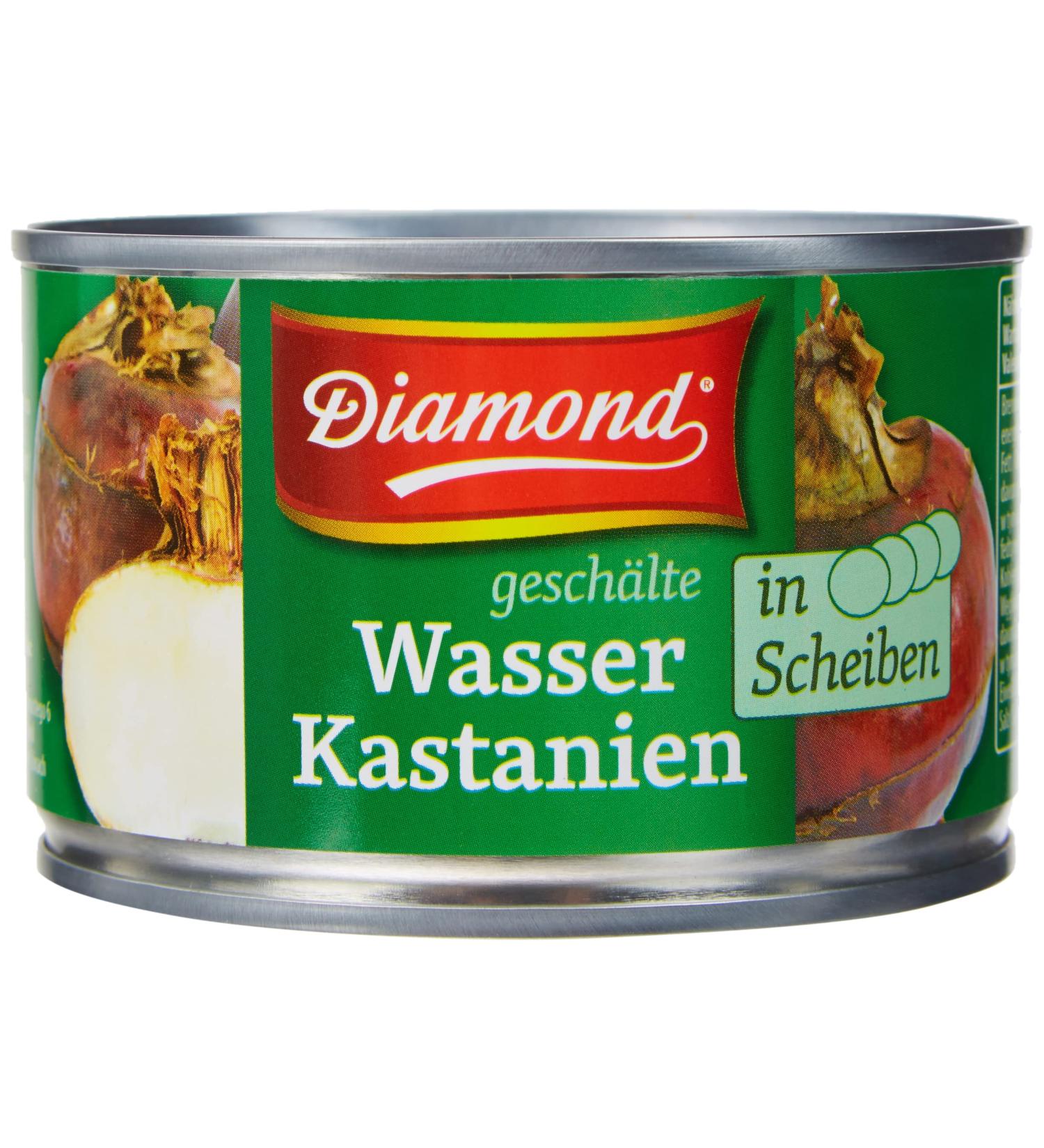 Buy Diamond Water Chestnuts Slices - Pack of 12 (12 x 227g) | Premium Quality for International Shipping - Buy Online on GoSupps.com