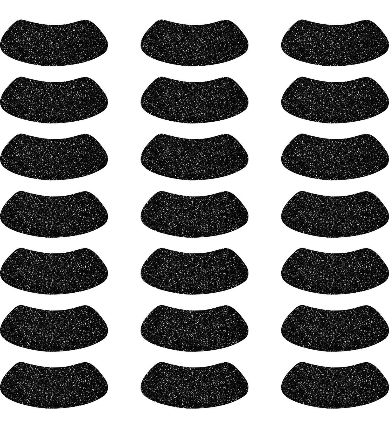 140 Pairs Black Glitter Eye Sticker Strips for Sports - Baseball, Softball, Football - Buy Online on GoSupps.com