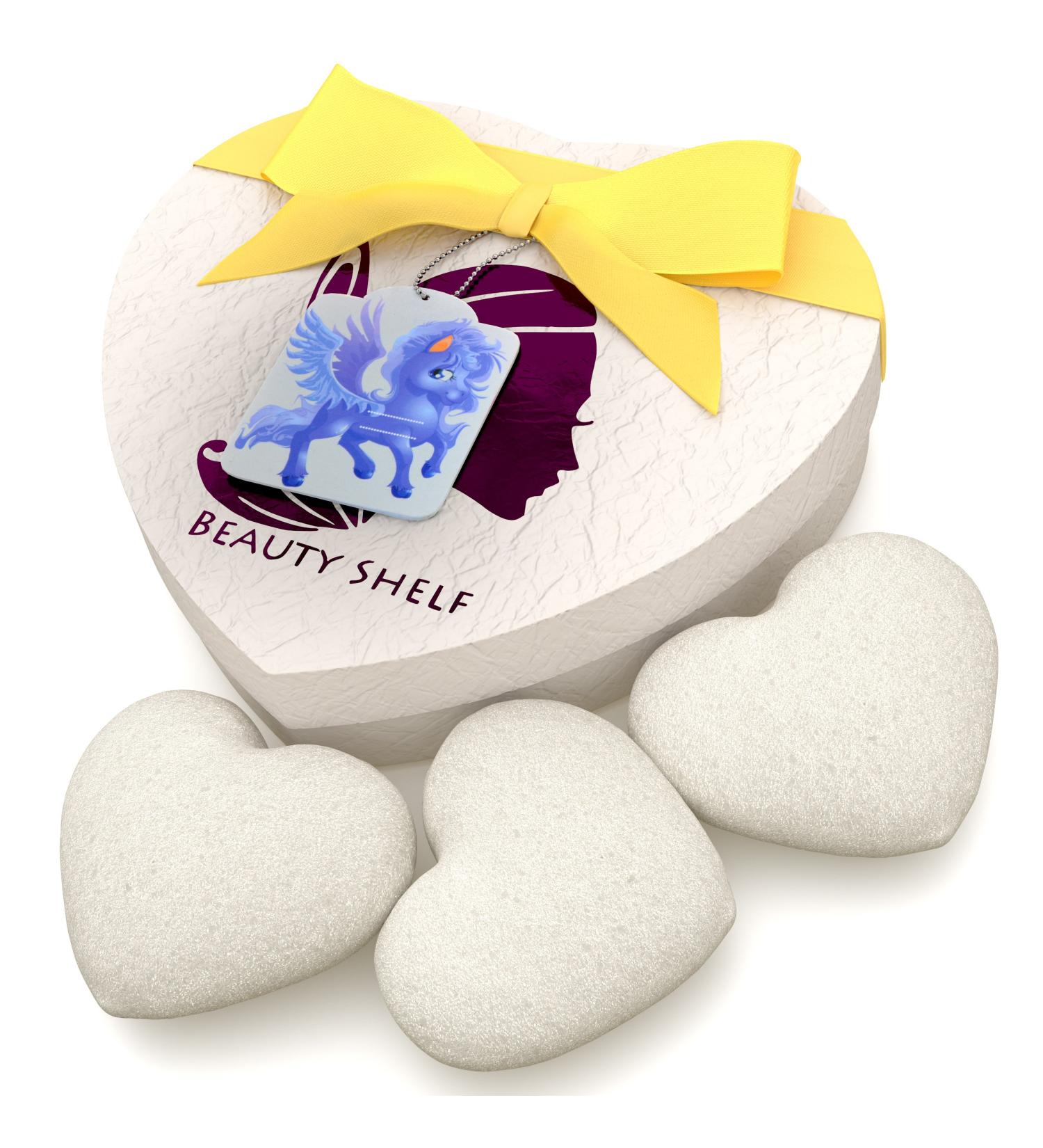 Baby Sponge Set - Gentle Bath Sponges for Sensitive Skin | Konjac Root Non-Toxic Safe | Pack of 3 - Buy Online on GoSupps.com