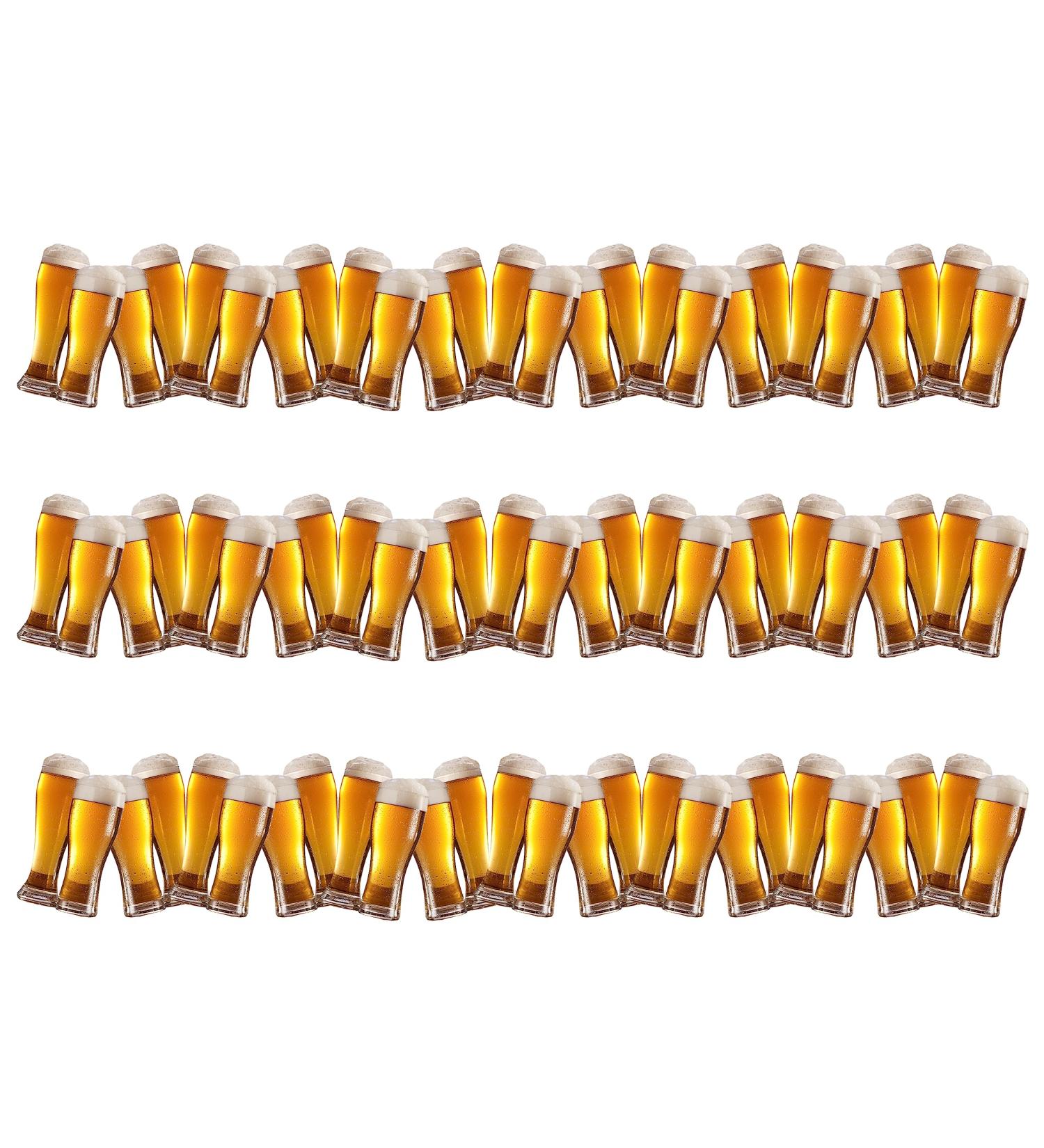 Orange Trading Dartmouth LTD A4 Edible Decor Icing Sheet BEER Border Edible Cake Topper Decoration