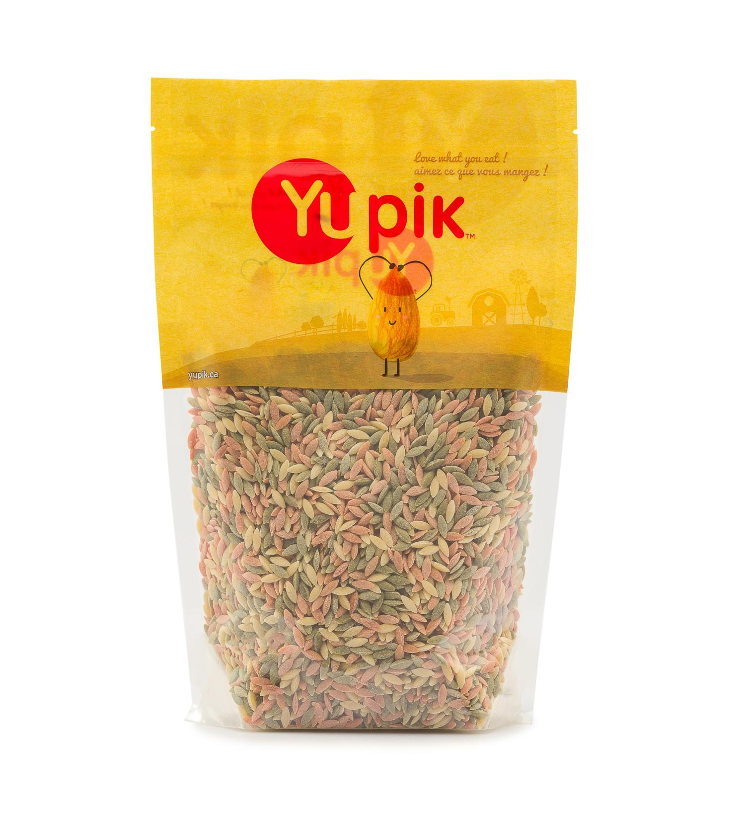 Yupik Tri-Color Orzo Pasta 1Kg 1 kg (Pack of 1) - Buy Online on GoSupps.com