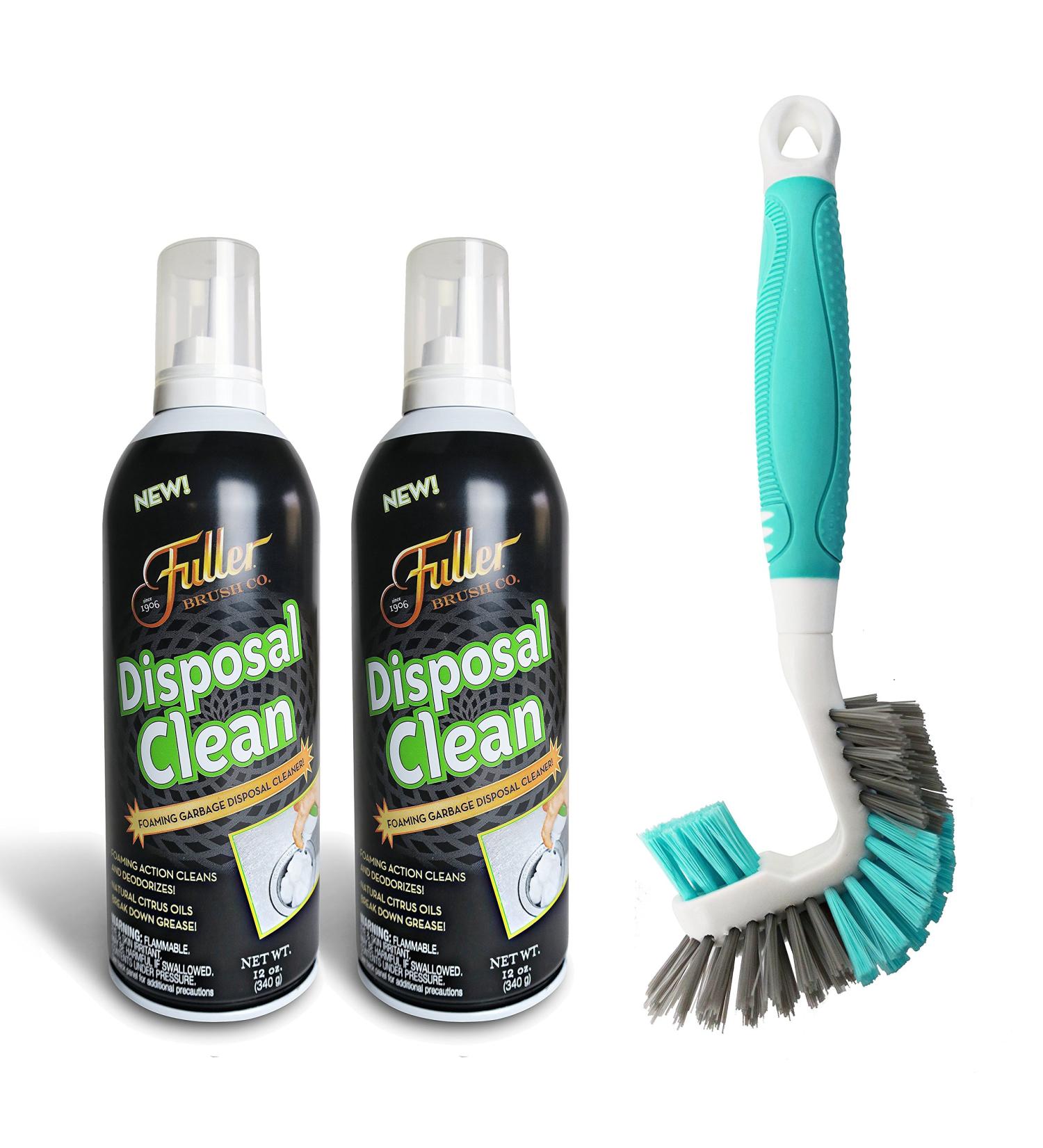 Fuller Brush Garbage Disposal Cleaner Foam with Multipurpose Brush Kit - Buy Online on GoSupps.com