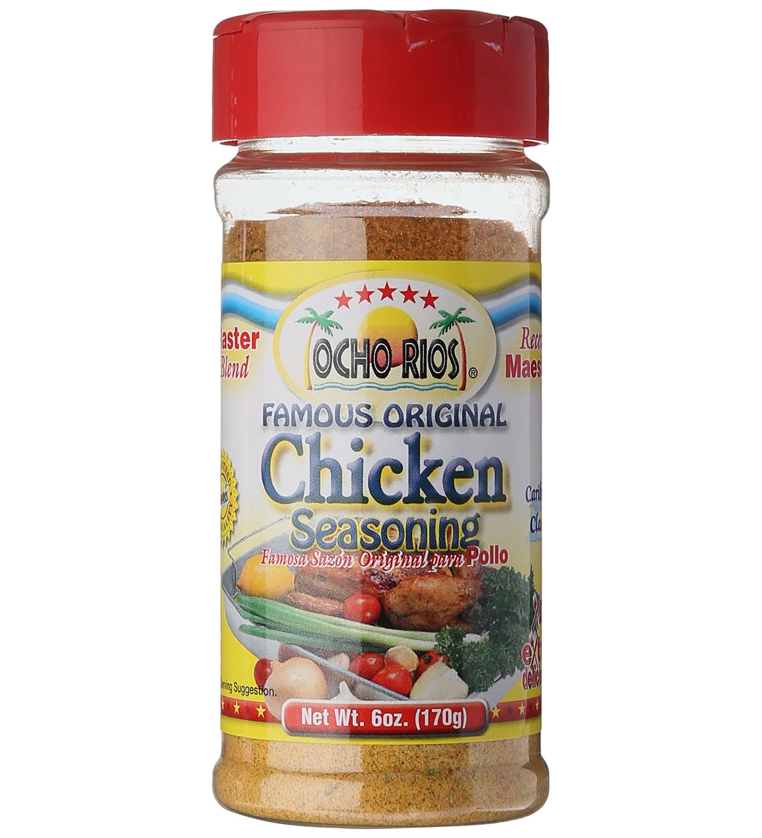 Meta Title: Ocho Rios Famous Chicken Seasoning 1 - Authentic Jamaican Blend | Buy Online - Buy Online on GoSupps.com
