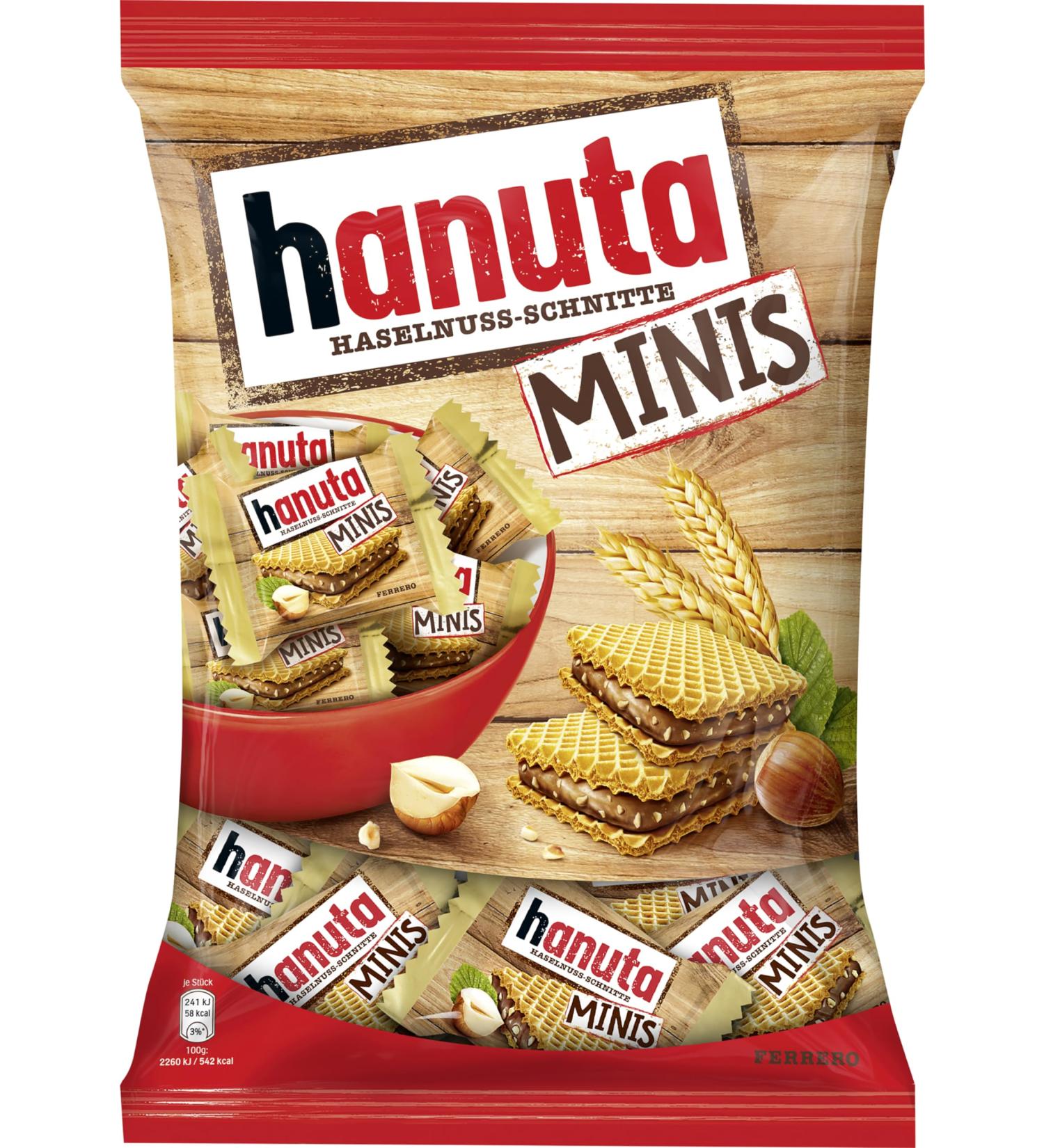Buy Hanuta Minis 200g - Delicious Mini Waffles (19 Pieces) | International Shipping Available - Buy Online on GoSupps.com