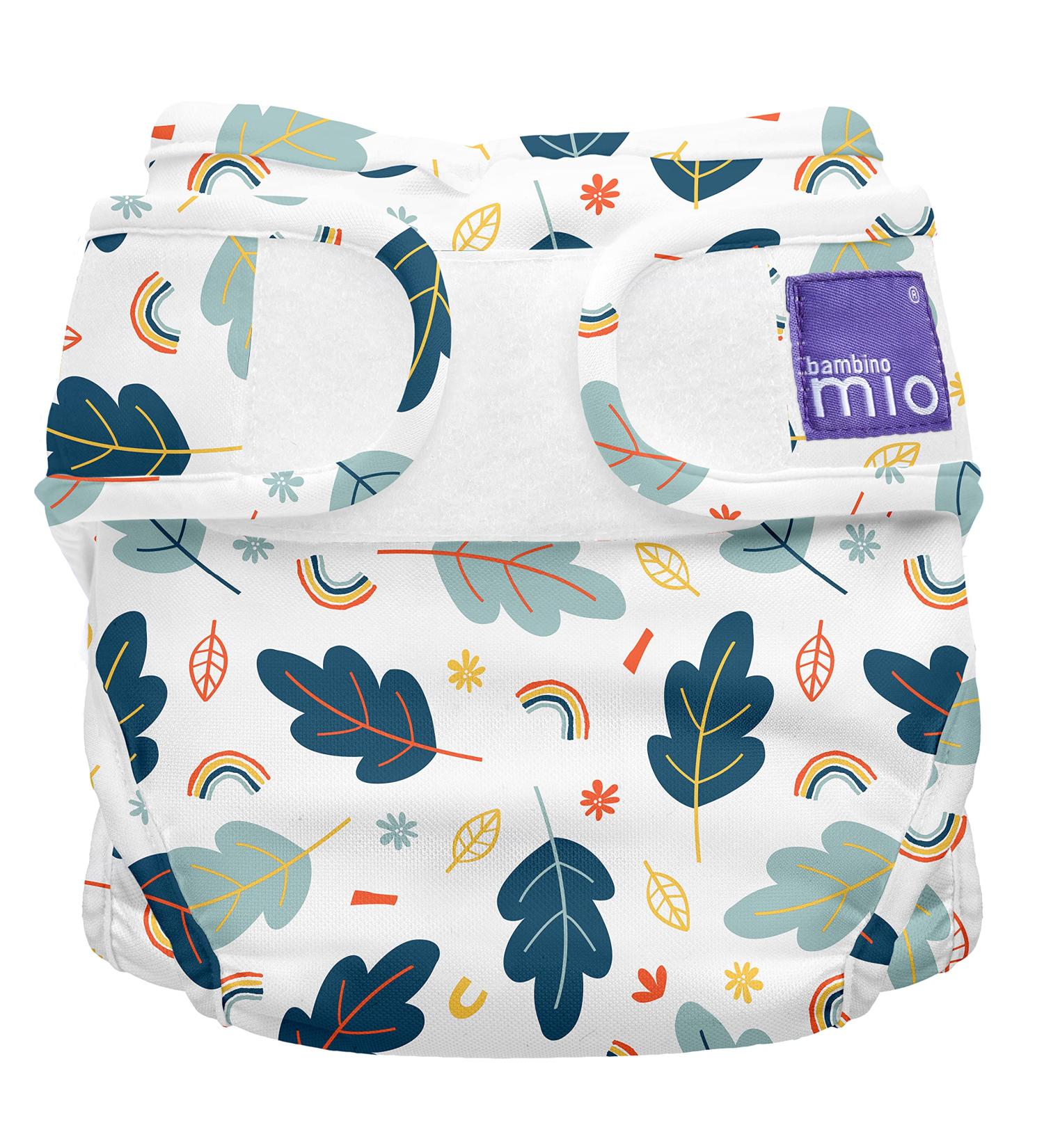 Buy Bambino Mio Mioduo Cloth Diaper Cover - Colorful Leaves Size 1 ( 9Kg) | Eco-Friendly International Shipping - Buy Online on GoSupps.com