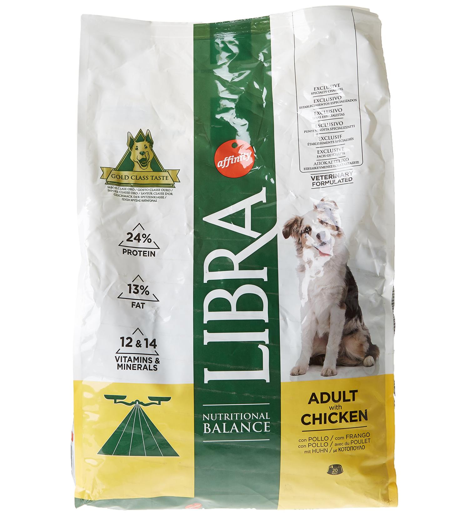 Libra Adult Dog Croquettes Chicken 3 kg - Buy Online on GoSupps.com
