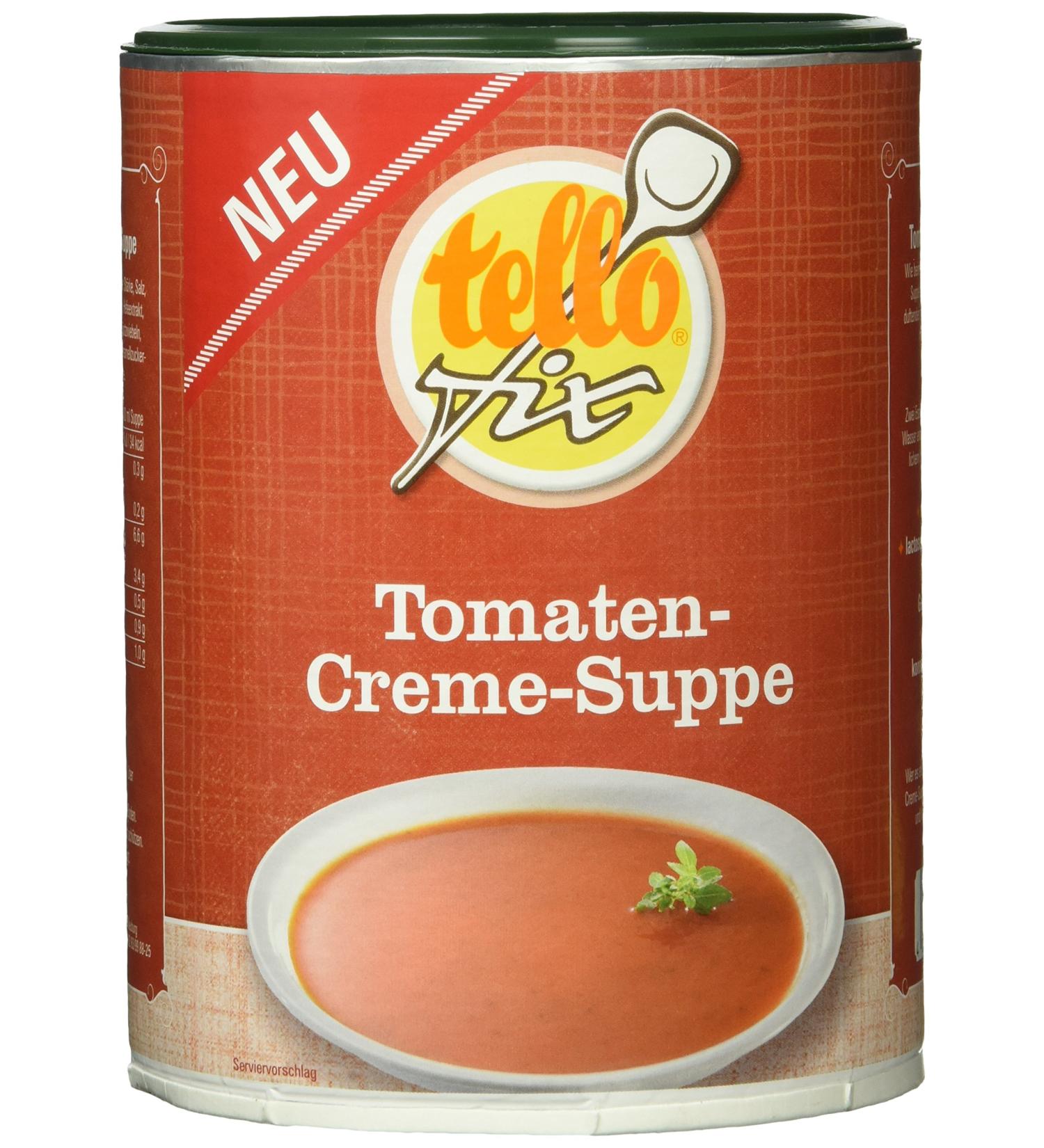 Tellofix Tomato Cream Soup - Authentic 500g Pack | International Shipping Available - Buy Online on GoSupps.com