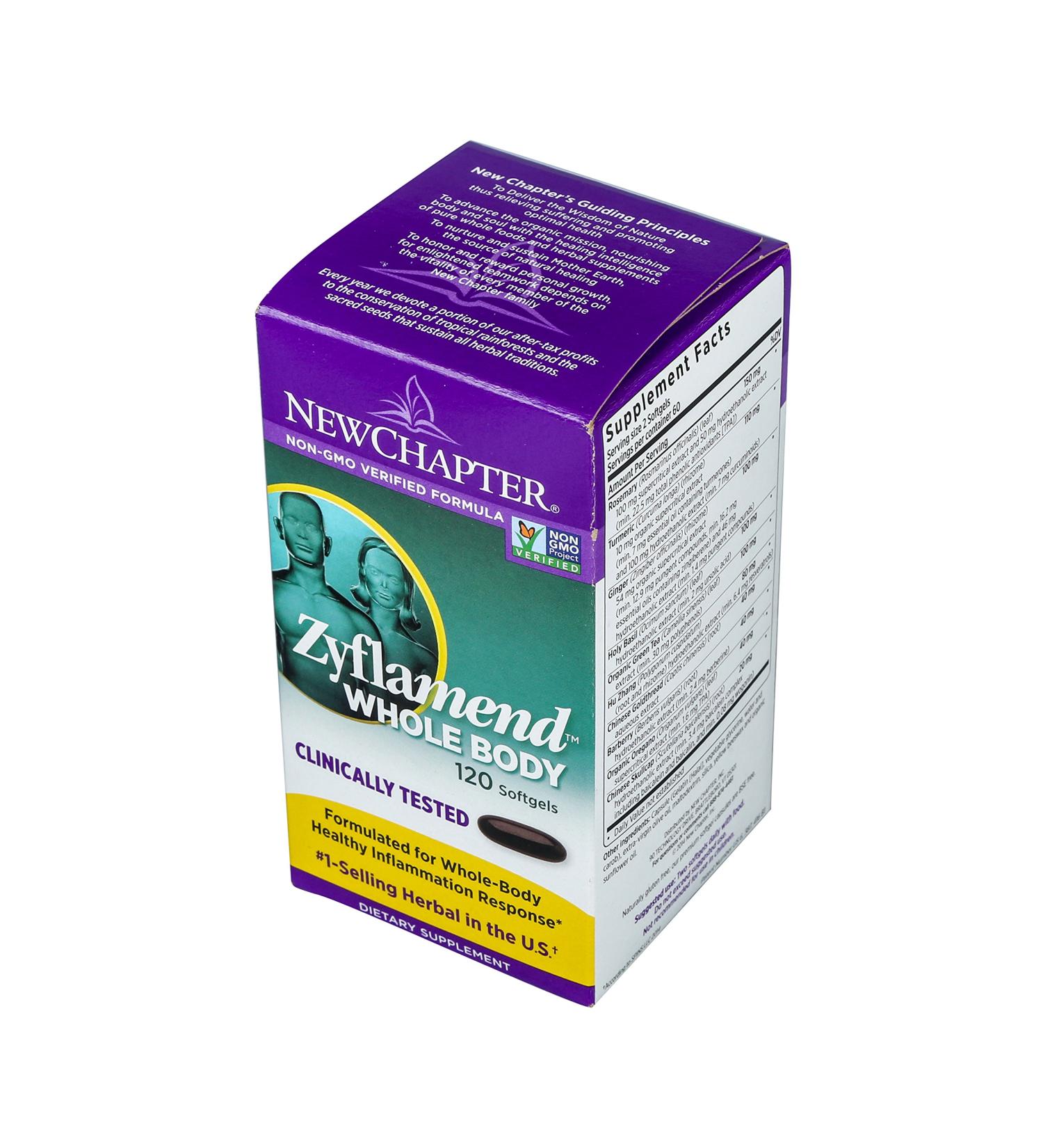 New Chapter Zyflamend Whole Body - 120 ct - Buy Online on GoSupps.com