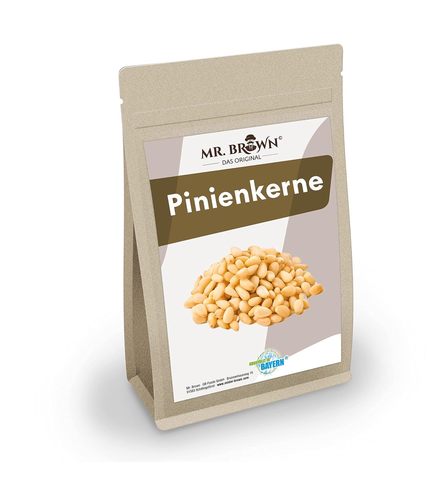 Buy 4x250g Pine Nuts - Whole Nuts for Toppings & Rice Dishes | International Shipping - Buy Online on GoSupps.com