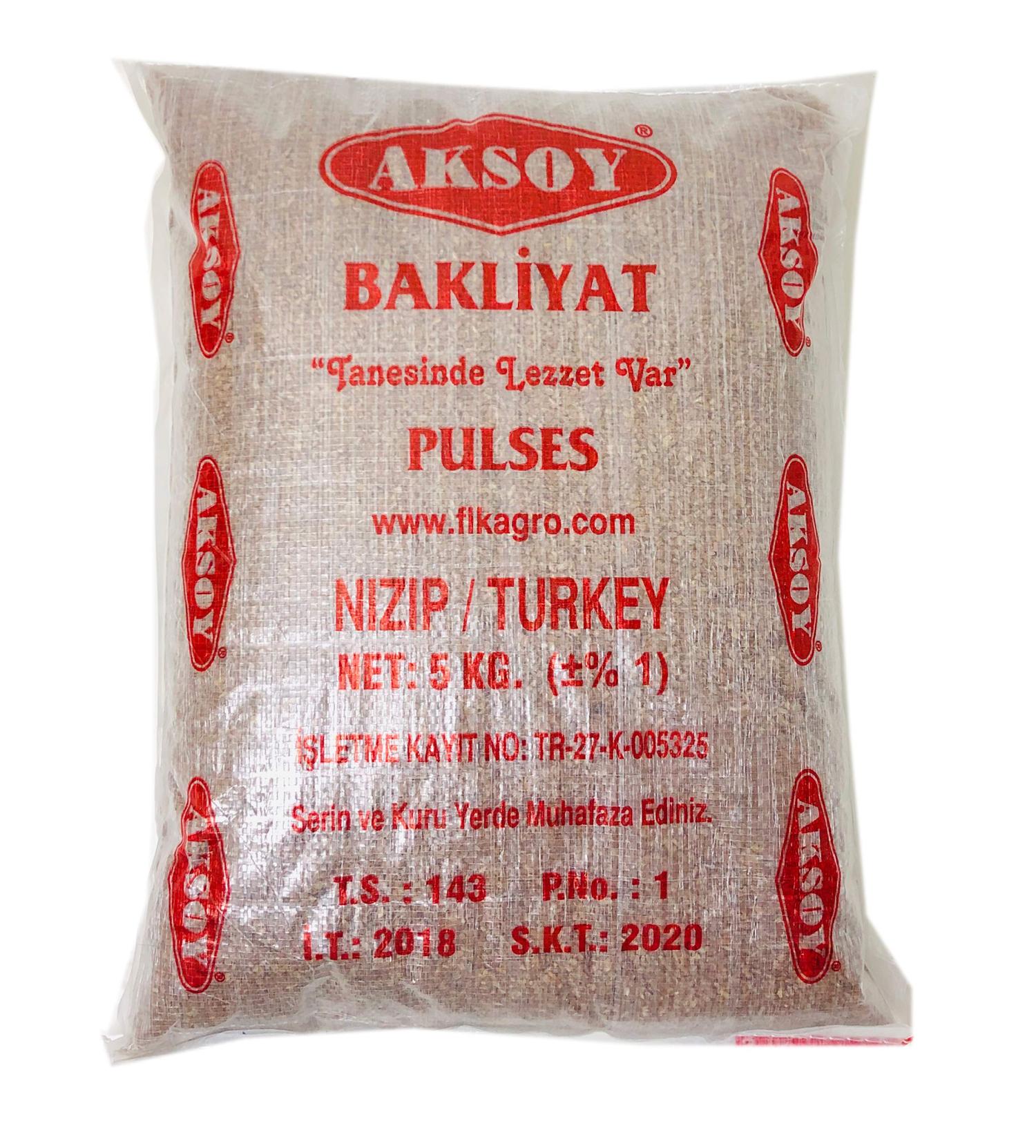 Aksoy Brown Bulgur Wheat 5KG - Premium Quality, 100% Whole Grain Bulgur - 5.0 Kilograms - Buy Online on GoSupps.com