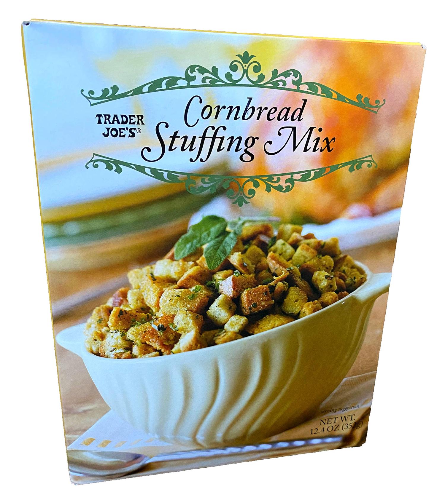 Trader Joe's Cornbread Stuffing Mix 12.4oz (352g) - Delicious Holiday Side Dish - Buy Online on GoSupps.com