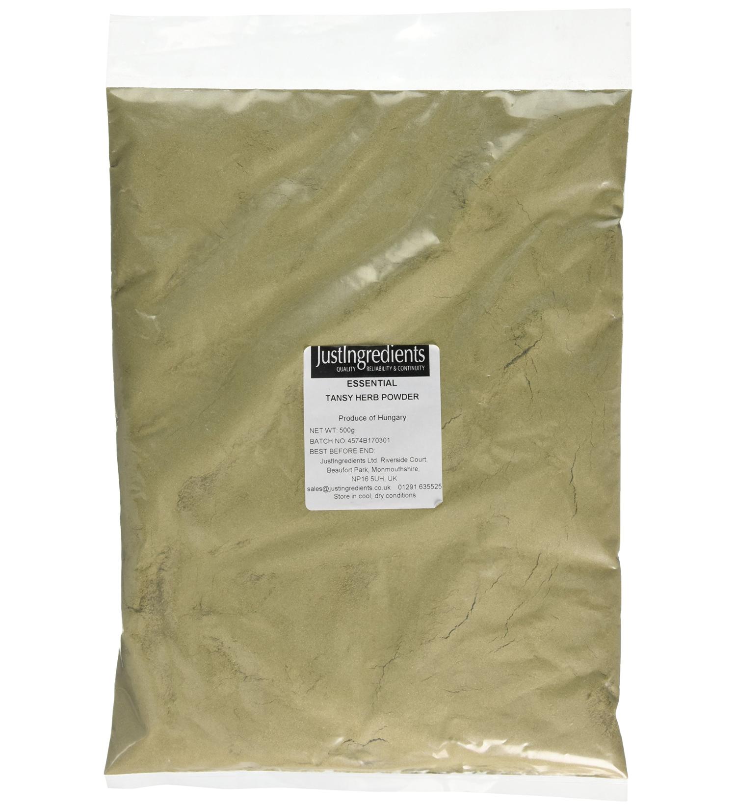 JustIngredients Essentials Tansy Herb Powder 500 g - Buy Online on GoSupps.com