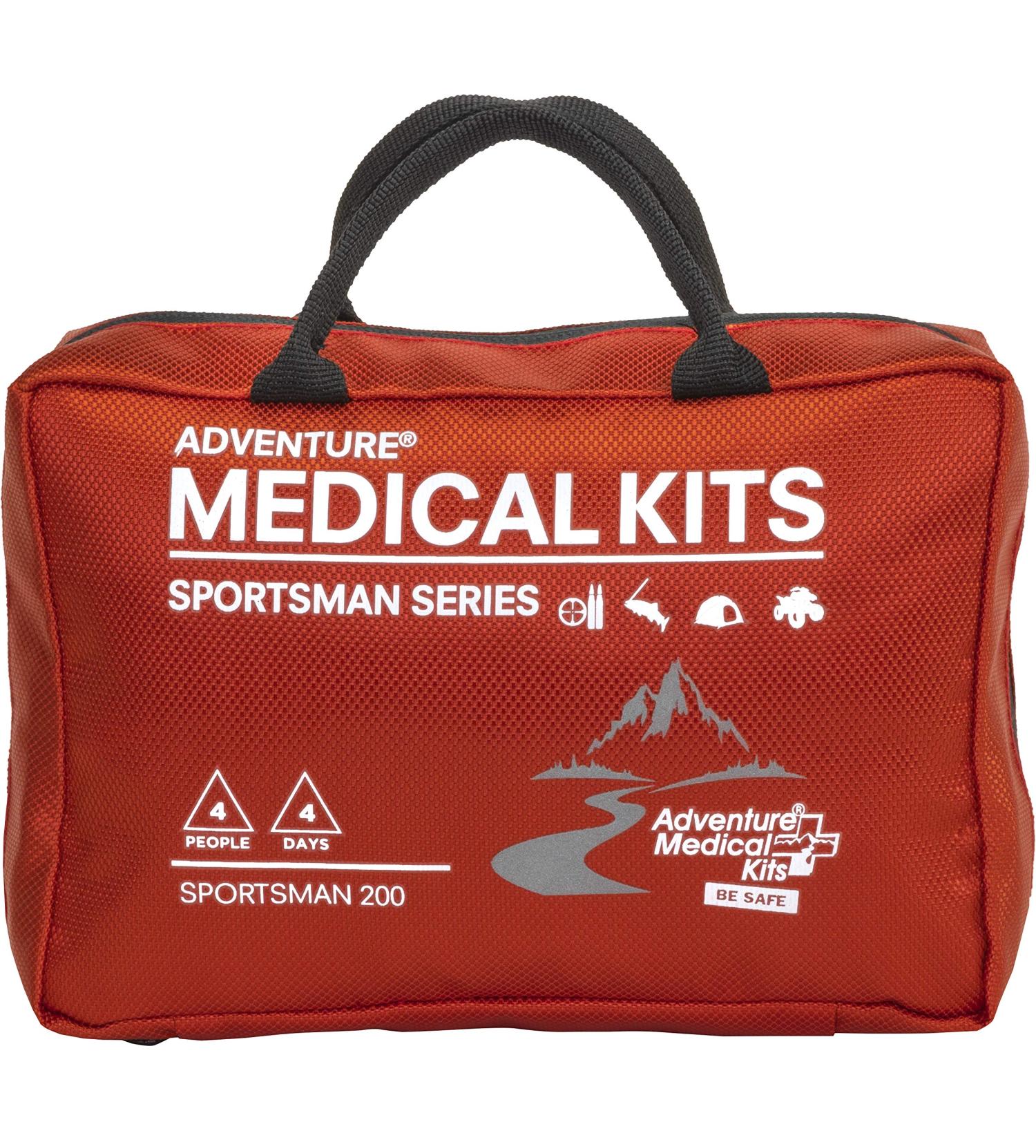 Adventure Medical Kits Sportsman Series 200 Outdoor First Aid Kit - 82 Pieces - Buy Online on GoSupps.com