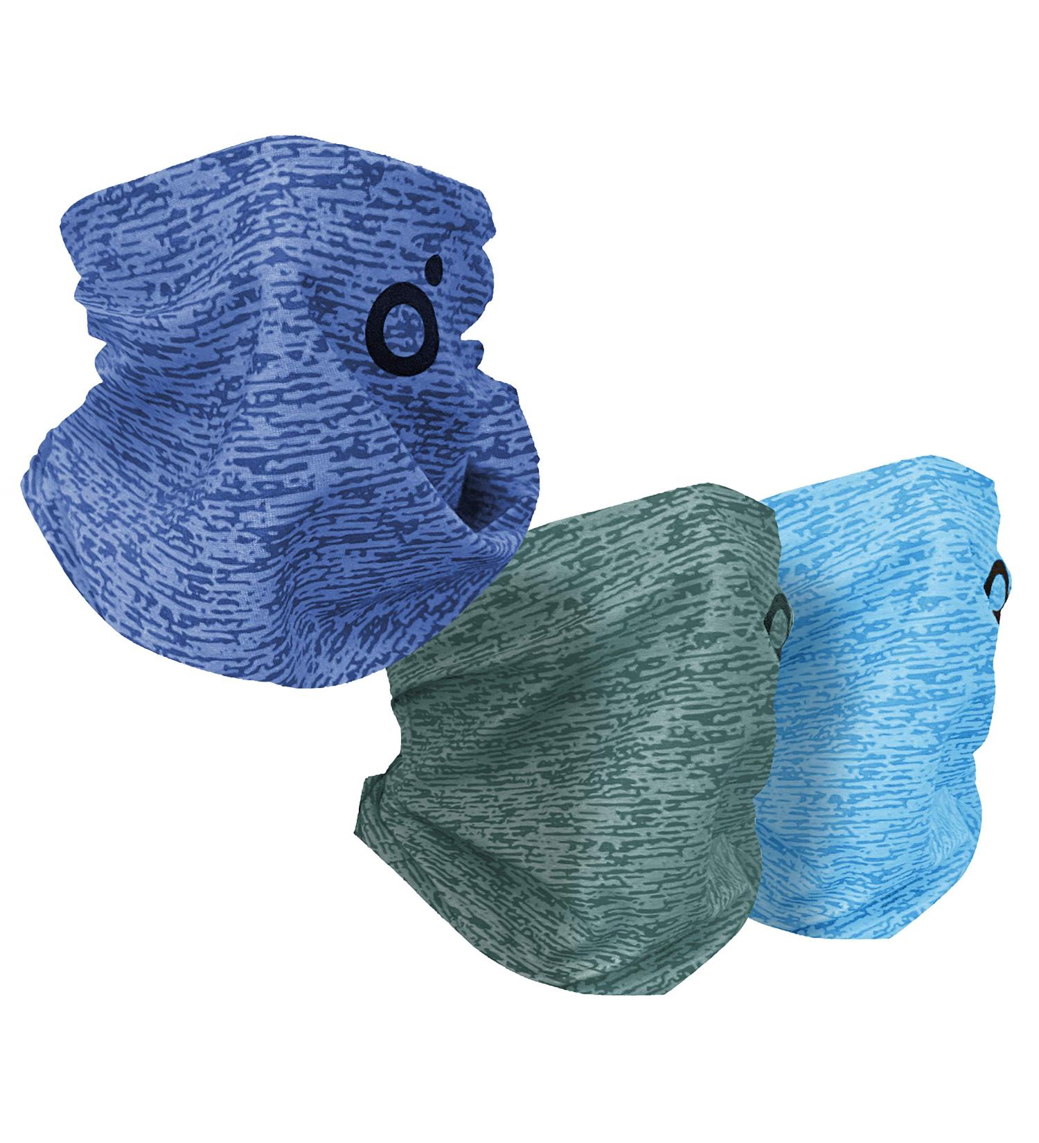 Liveo Hose Scarf Set - 3 Piece Men's & Women's Multifunctional Bandana Neck Warmer | UV Protection Elastic Microfiber Loop Scarf for Outdoor Cycling & Running - Buy Online on GoSupps.com