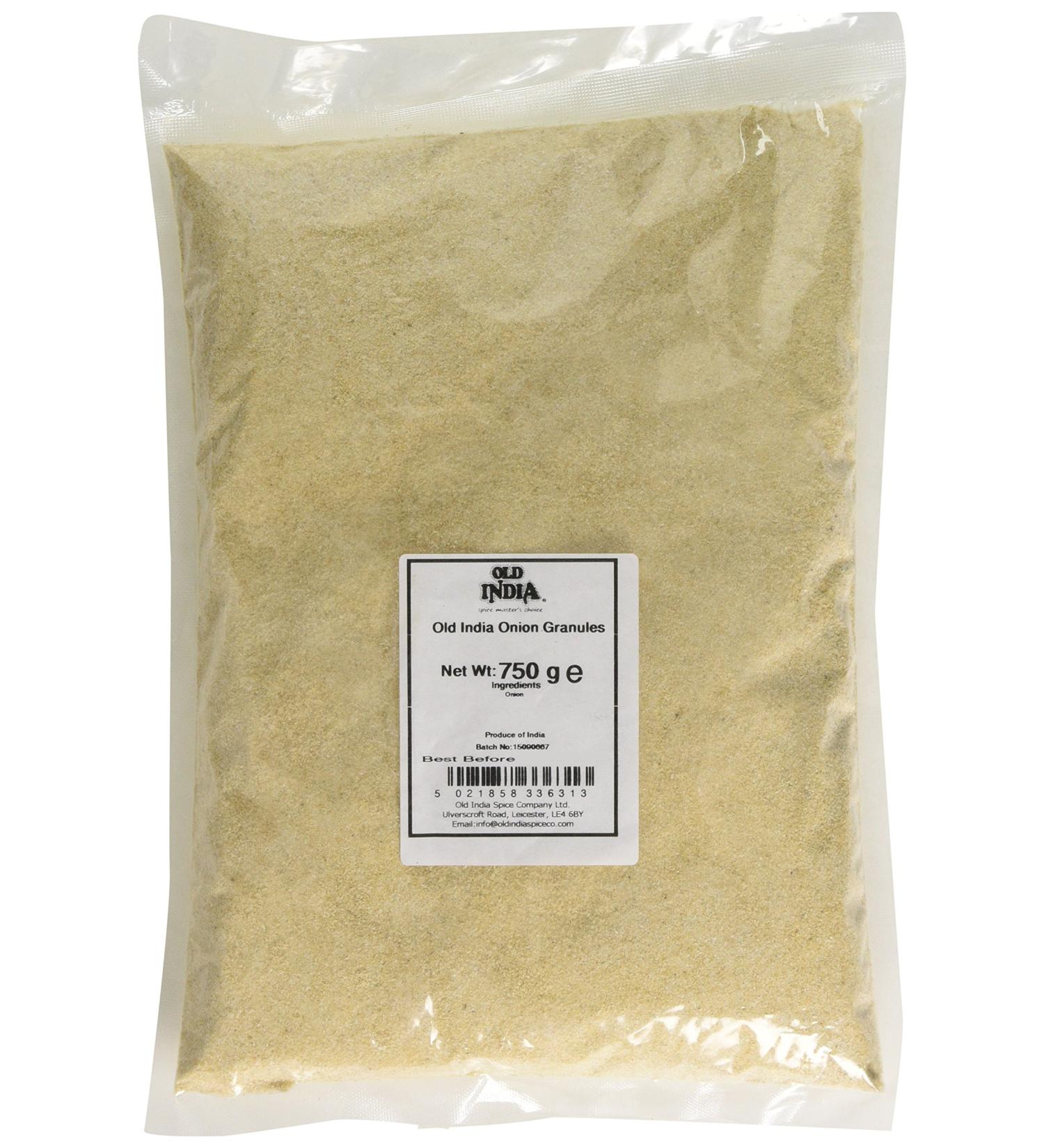 Old India Onion Granules 750g - Premium Quality Spice Blend (Pack of 1) - Buy Online on GoSupps.com