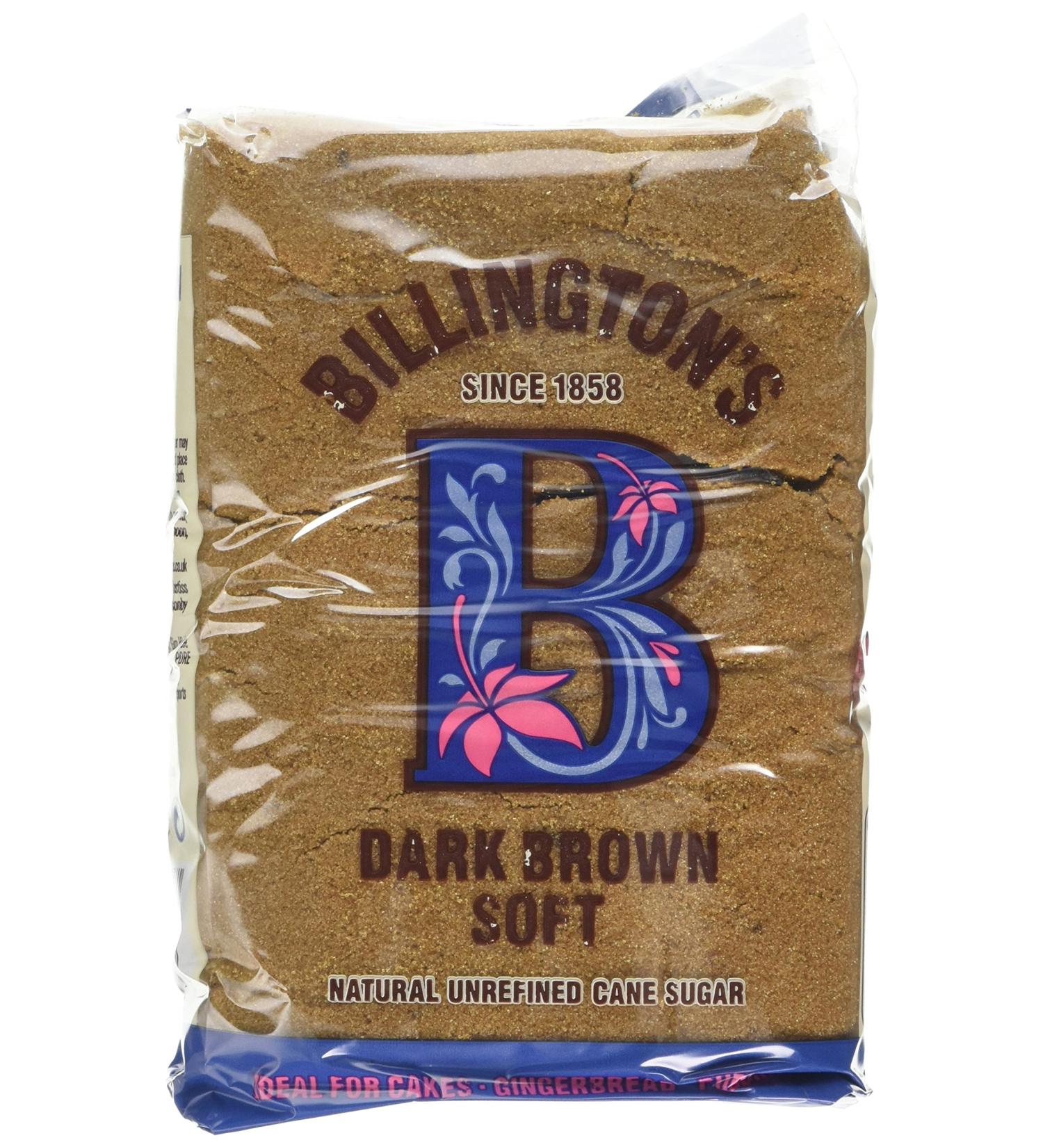 Billington's Dark Brown Soft Natural Unrefined Cane Sugar 500g - Premium Quality Sweetener - Buy Online on GoSupps.com
