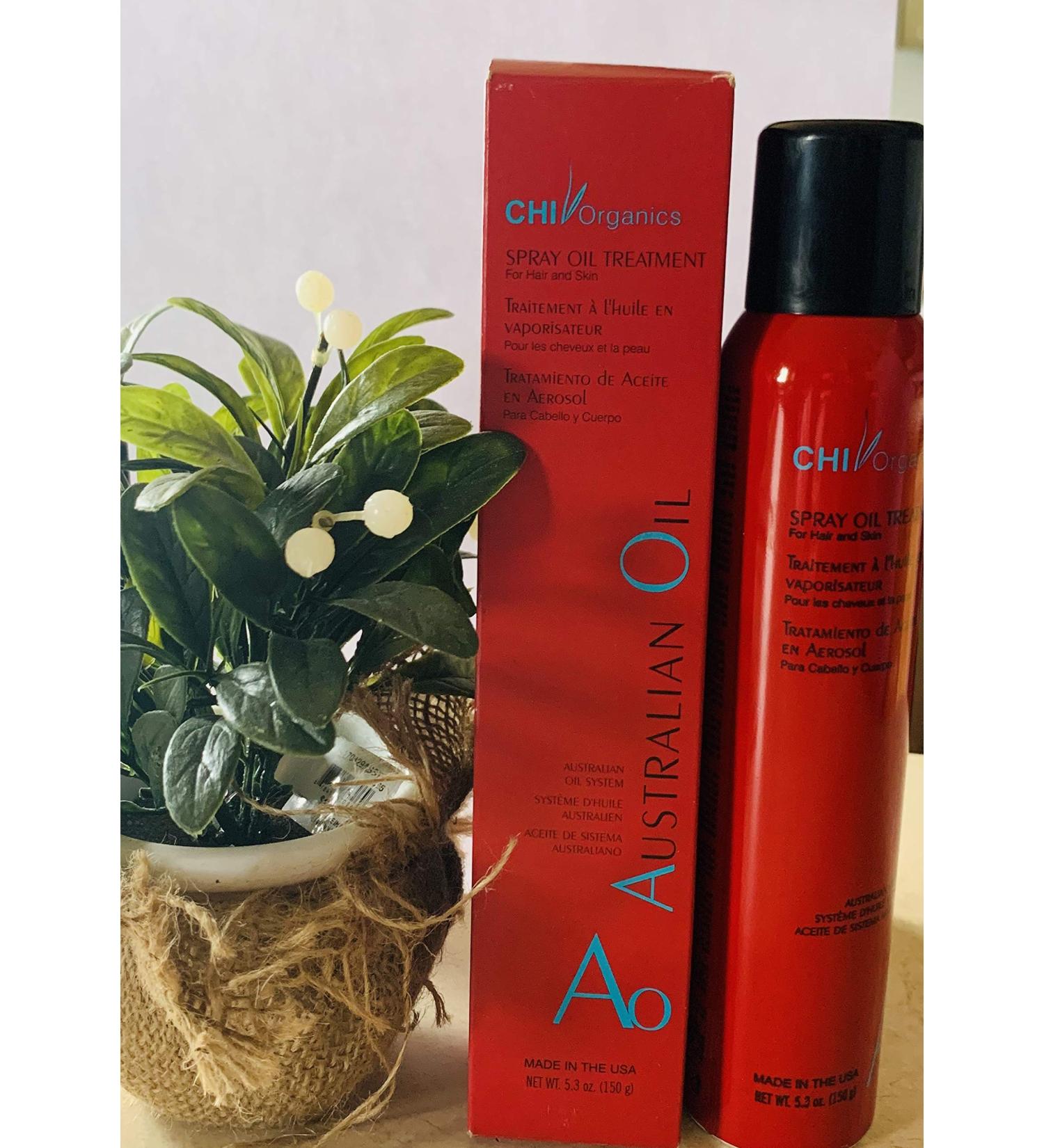 CHI Organics Australian Oil Spray Treatment for Unisex 5.3 Ounce