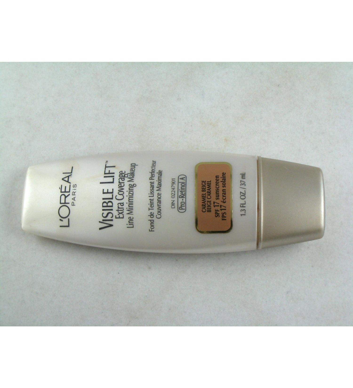 Visible Lift Extra Coverage Line Minimizing Makeup (Pro-Retinol A) 1.3 oz Caramel Beige