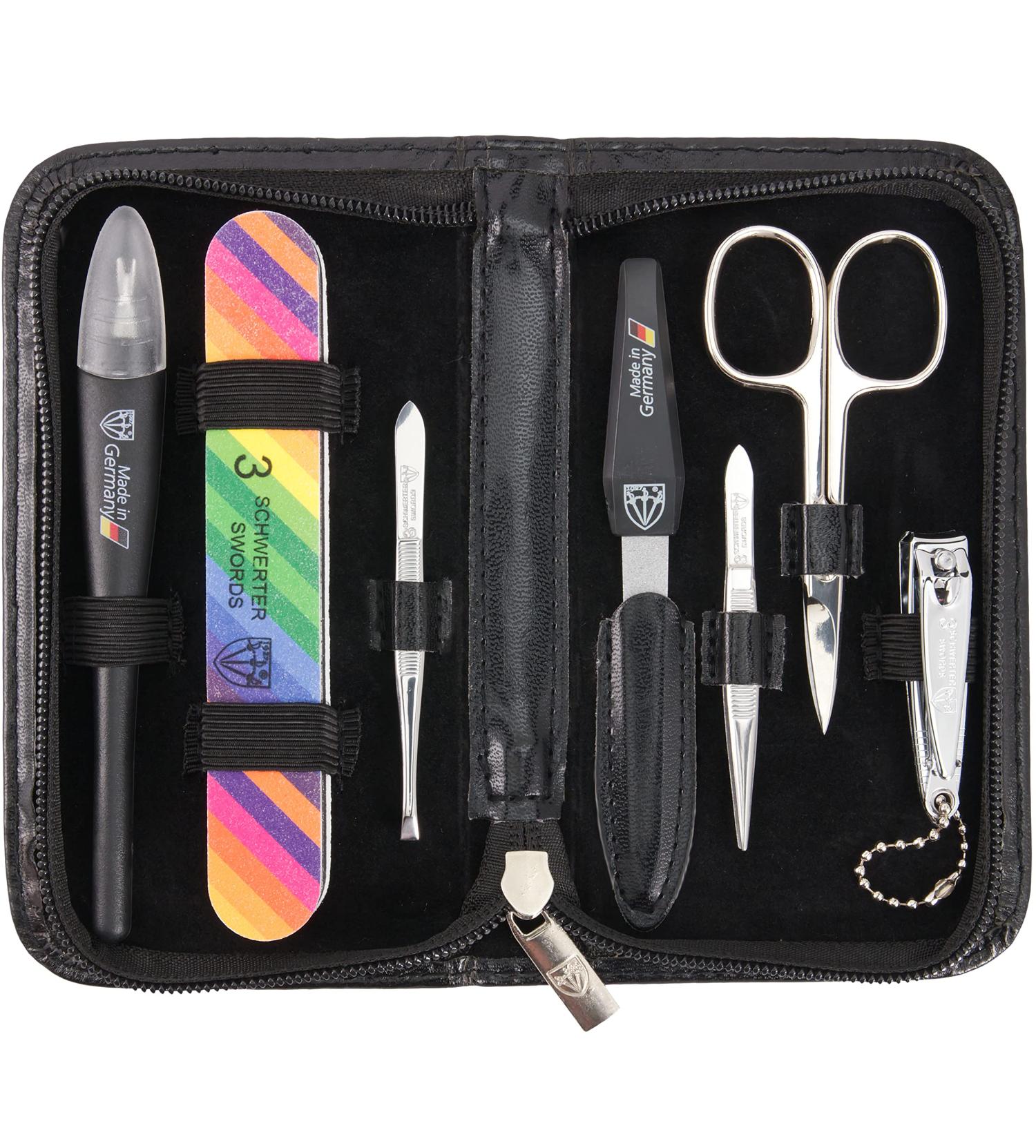 3 Swords Germany 7-Piece MANICURE - NAIL CARE - NAIL SCISSORS - CUTICLE REMOVER set - brand quality since 1927 - Buy Online on GoSupps.com