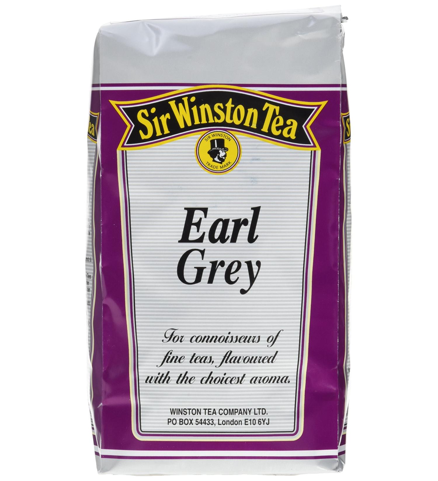 Buy Sir Winston Earl Grey Black Tea 500g - Premium Quality Loose Leaf Tea for International Shipping - Buy Online on GoSupps.com