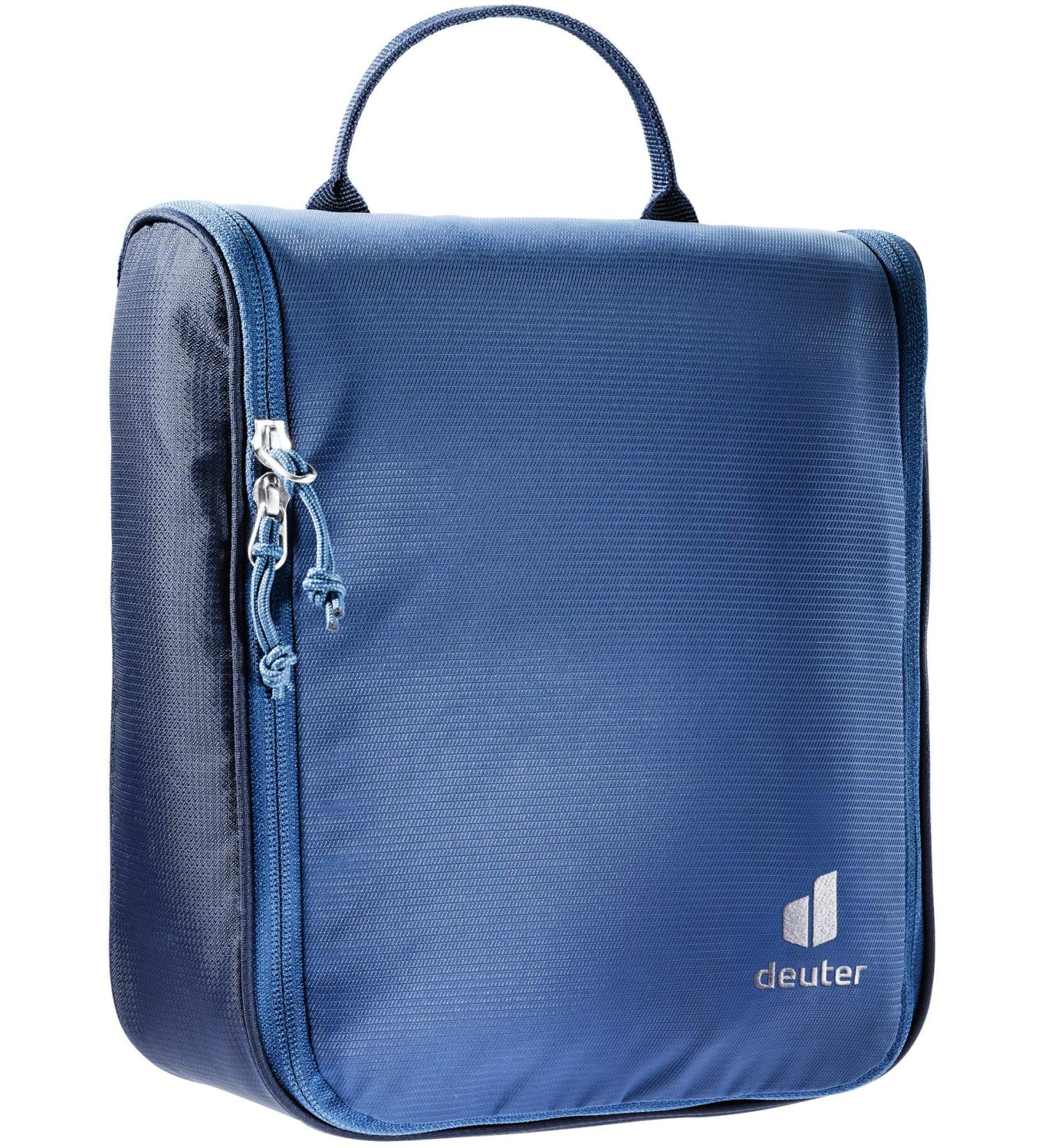 Deuter Wash Center II - Large Capacity Hanging Toiletry Bag for Trekking and Travel steel navy standard size