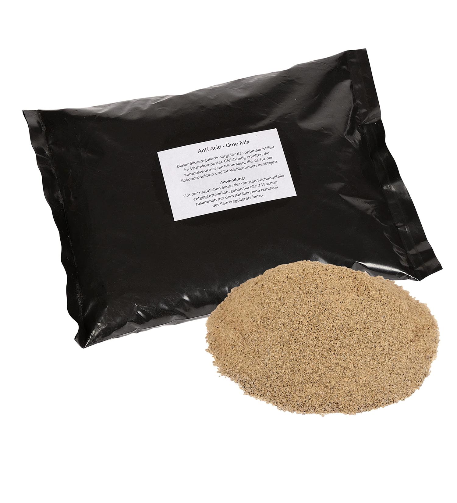 Natural Thing Anti-Acid Lime Mix 2 kg | Effective Acid Regulator for Worm Farms & Composters - Buy Online on GoSupps.com