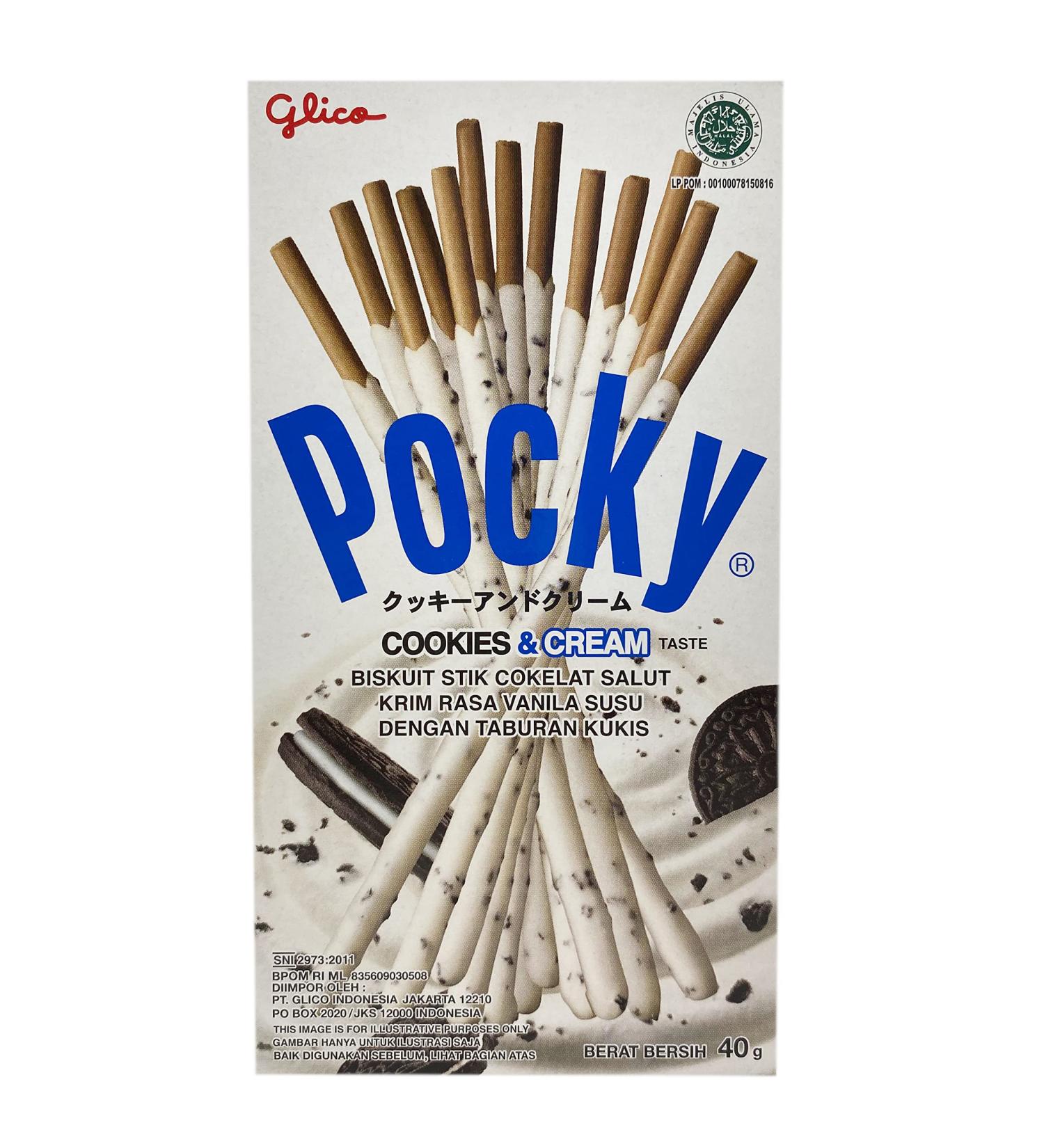  Glico Glico Pocky Cookies & Cr me (1 x 40 g) - Buy Online on GoSupps.com