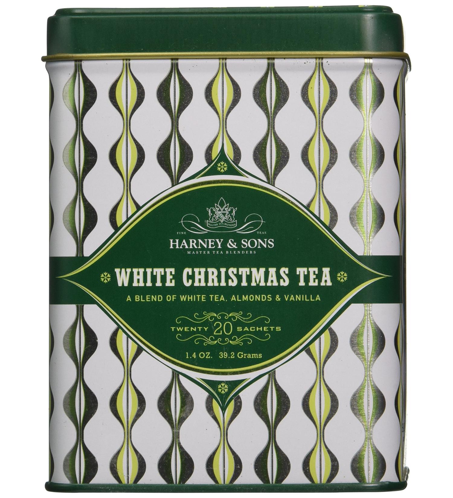 White Christmas 20 Sachets in Decorative Tin by Harney & Sons by Harney & Sons - Buy Online on GoSupps.com