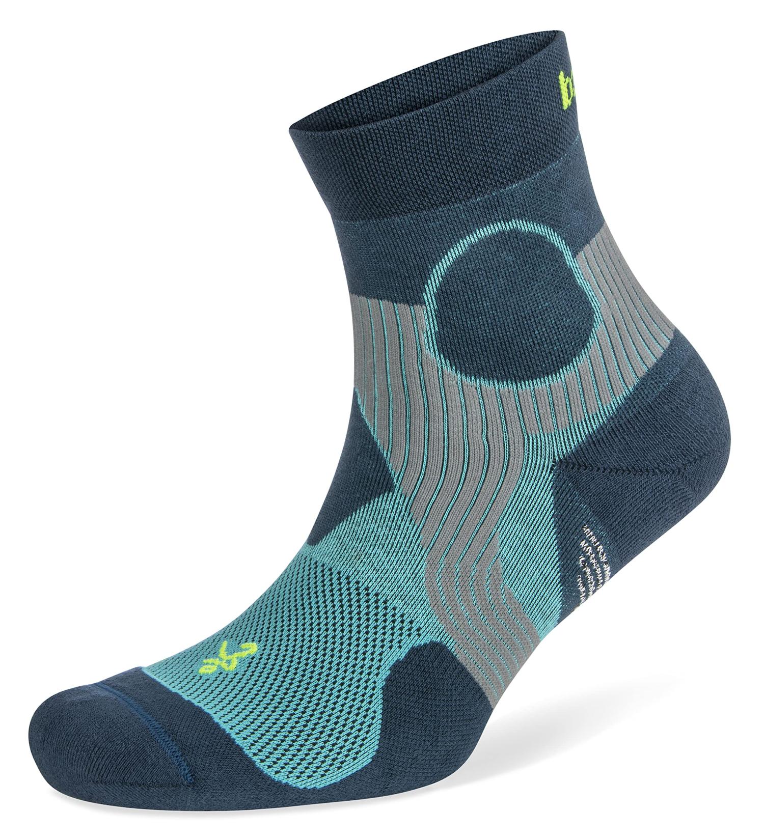 Compression Fit Athletic Running Socks (1 Pair) - Large Blue/Legion Blue - Buy Online on GoSupps.com