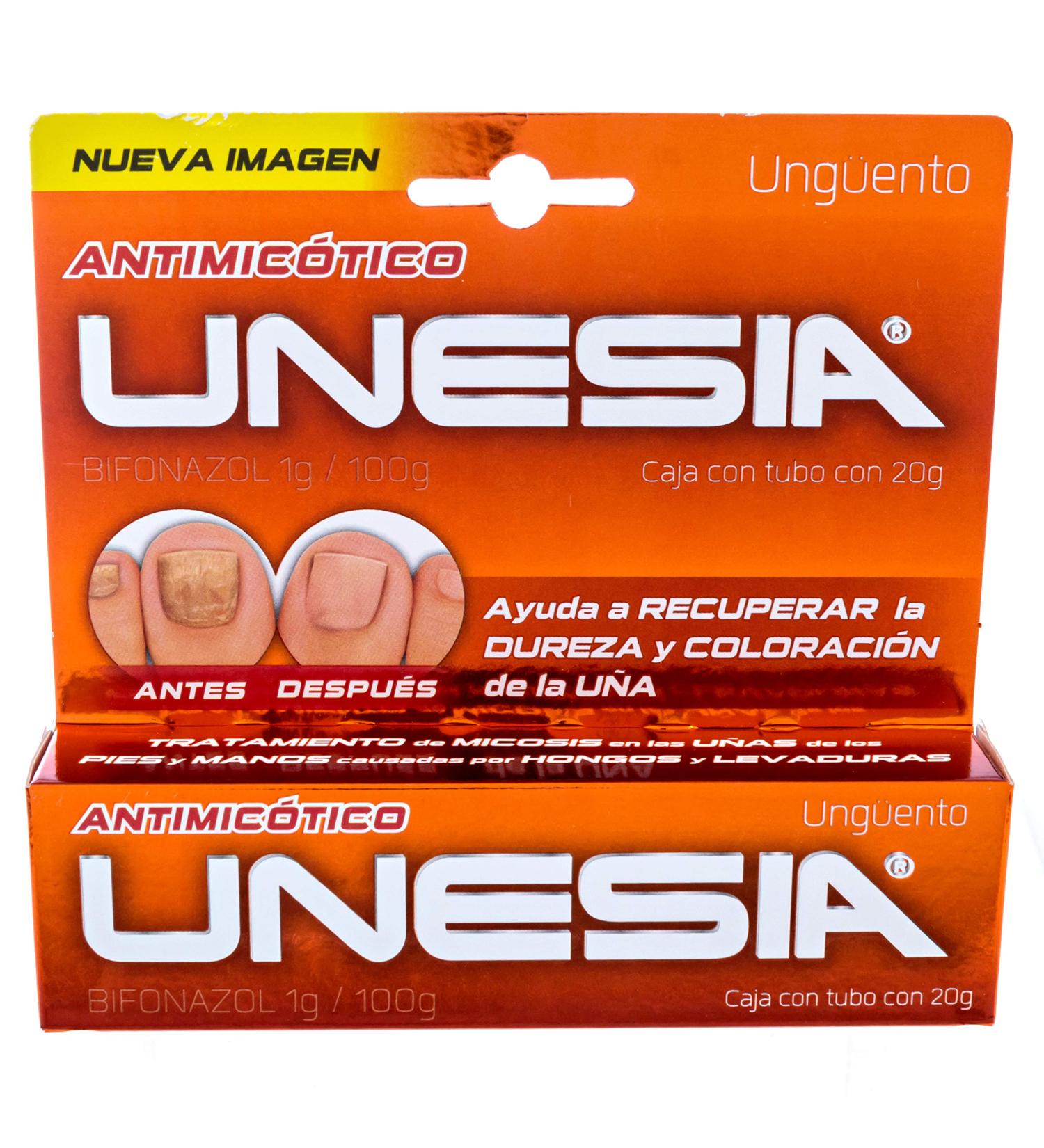 Unesia Nail Fungus Medical Ointment Cream 100g - Buy Online on GoSupps.com