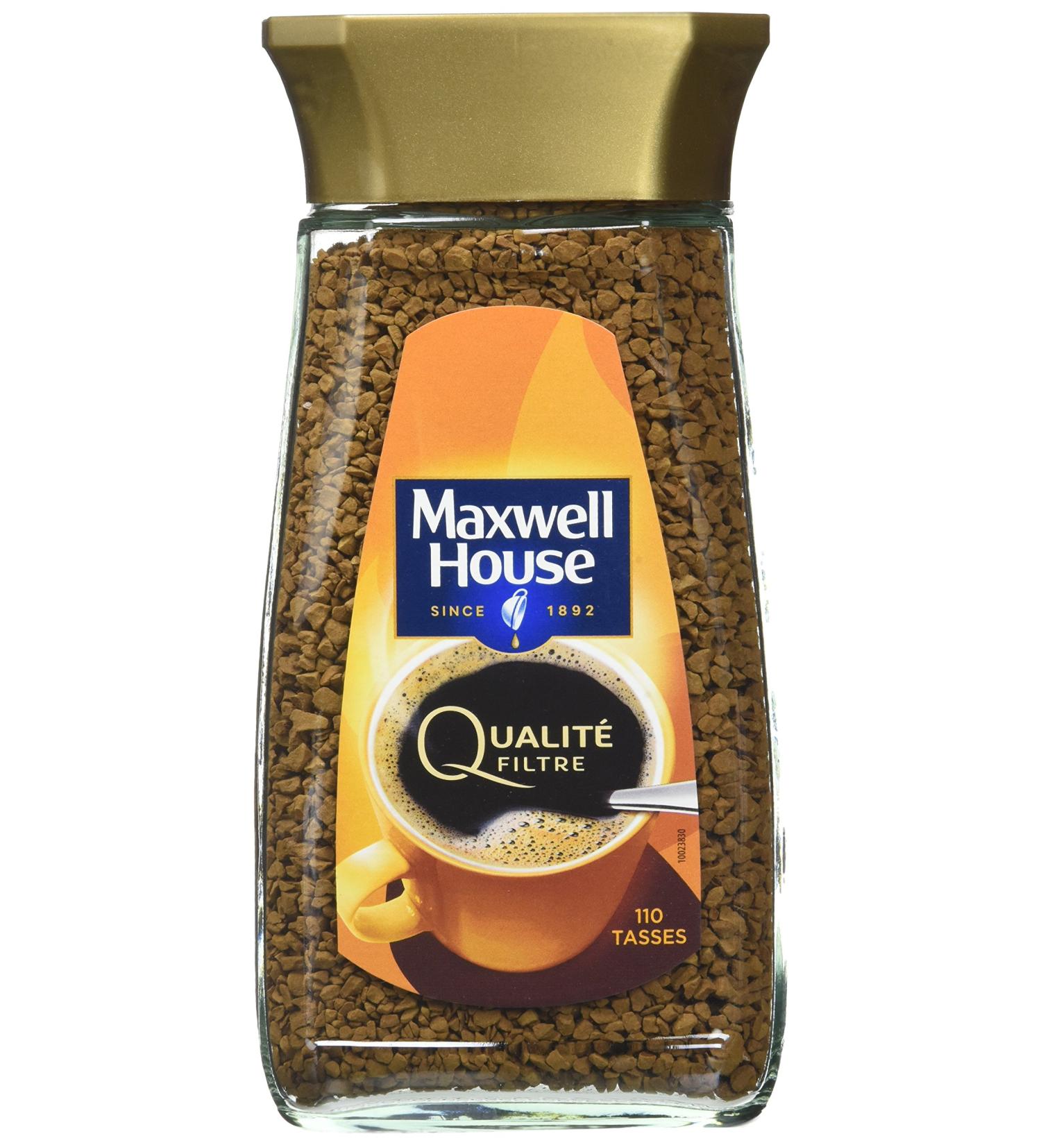 MAXWELL HOUSE SOLUBLE COFFEE JAR 200GR - Buy Online on GoSupps.com