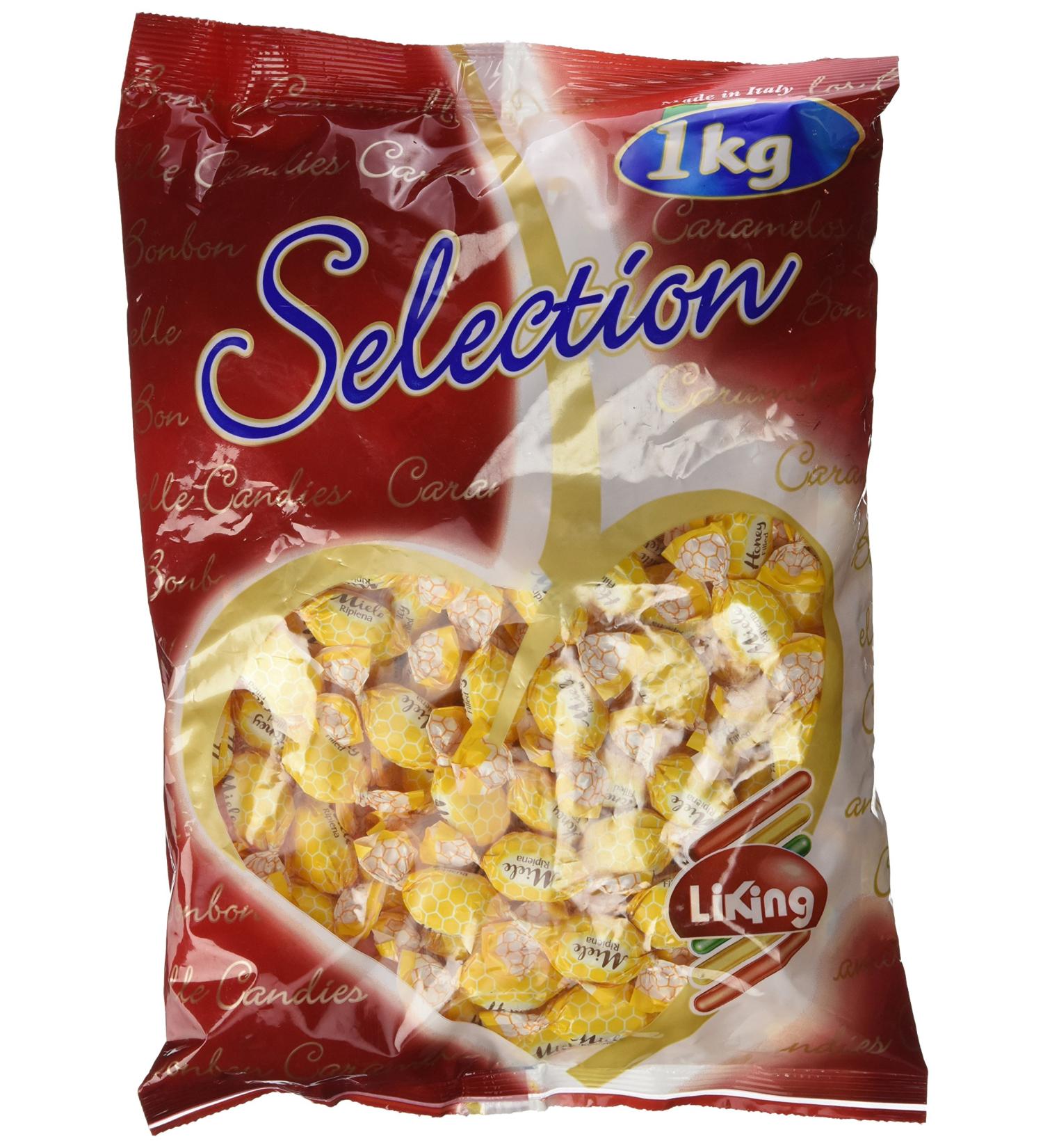 Liking Italian Sweets Honey Hard Candies 1 kg - Buy Online on GoSupps.com