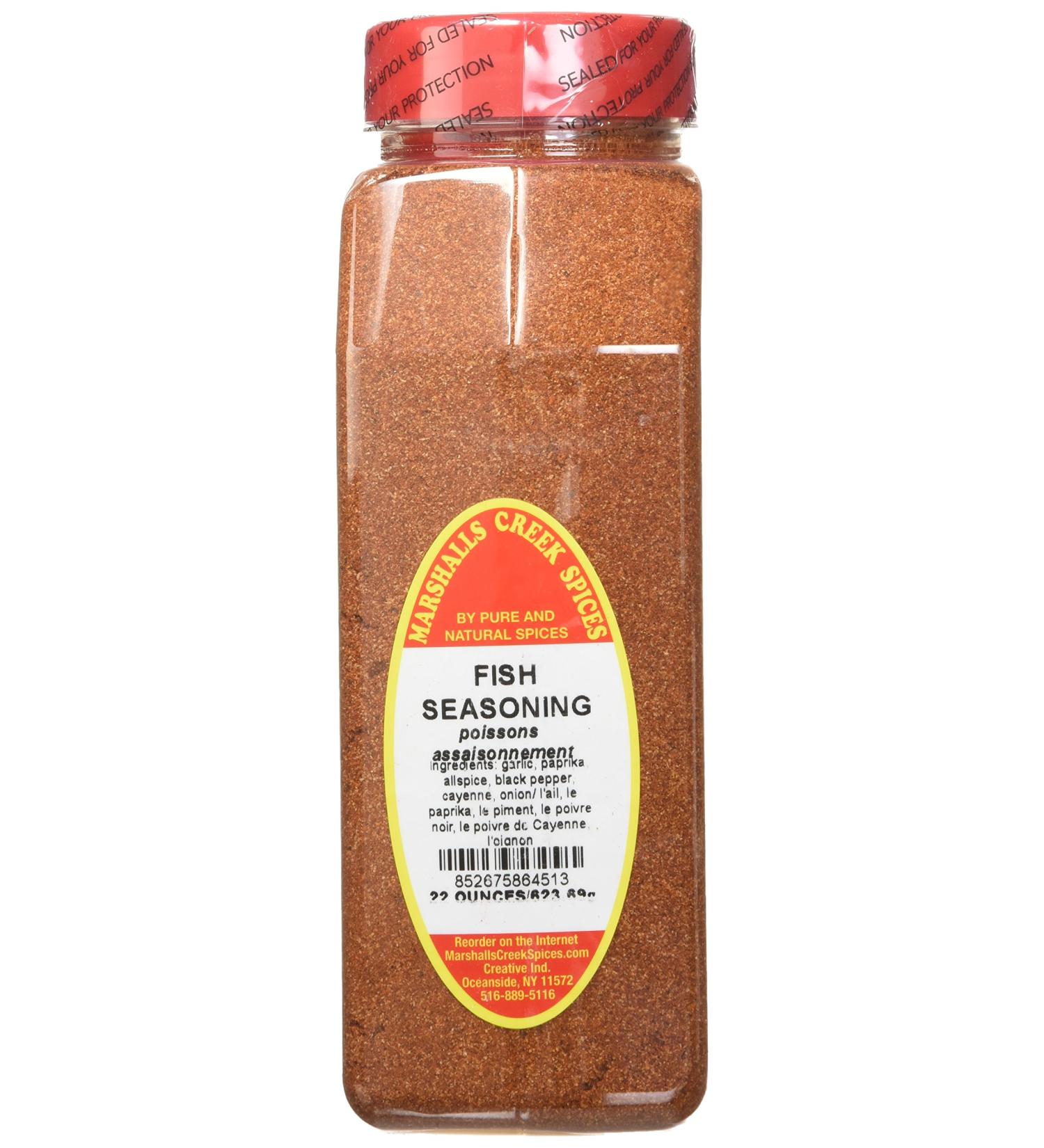 Marshalls Creek Spices Refill Pouch No Salt Fish Seasoning XL 22 Ounce - Buy Online on GoSupps.com