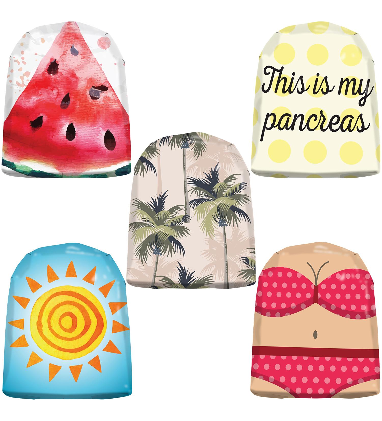 20 Pack Omnipod Stickers | Fun Accessory Patches for Insulin Pump | Holiday Designs for Diabetes Management - Buy Online on GoSupps.com