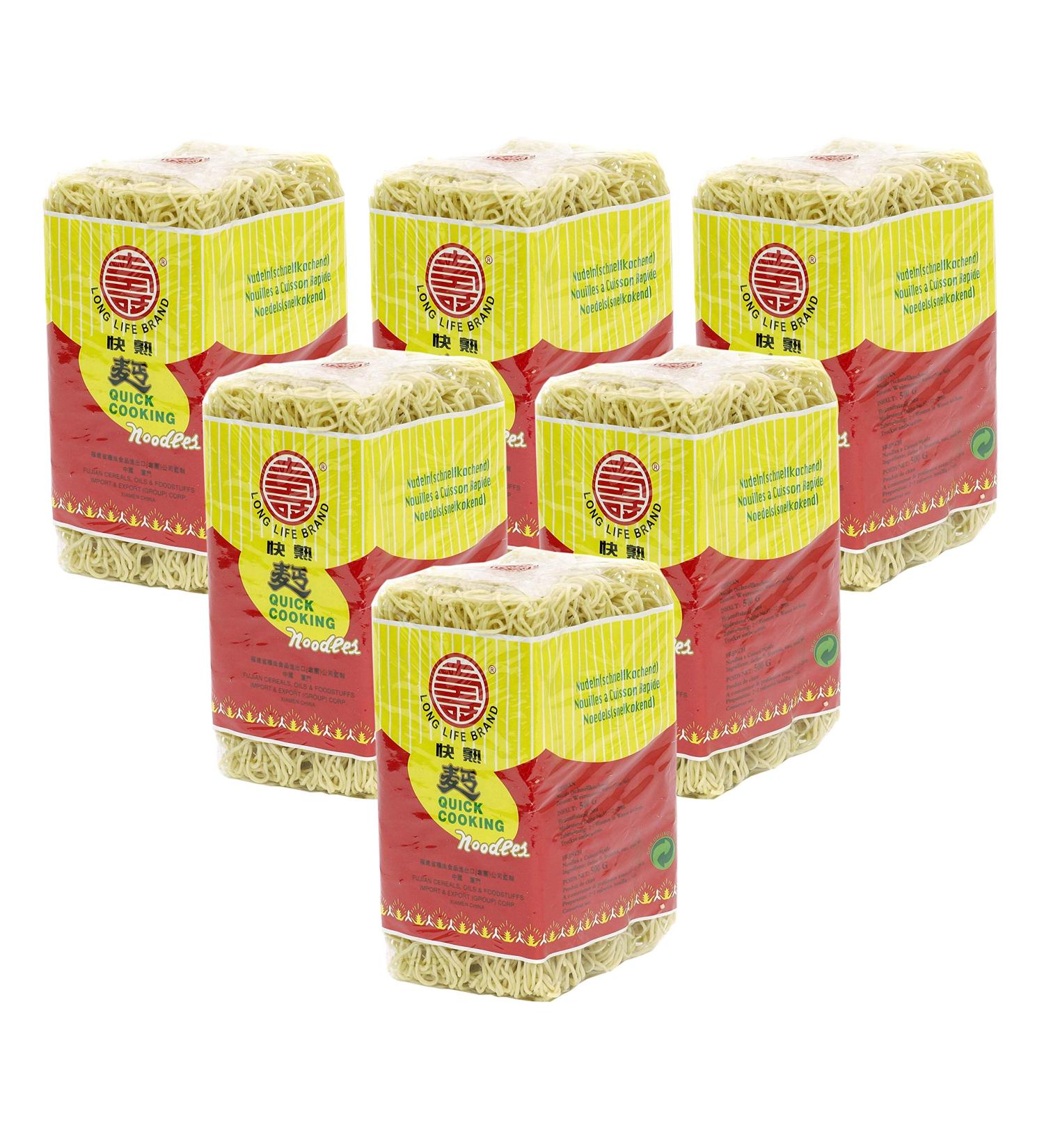  Diamond 6 x 500 g Quick Cook Noodles / Quick Cook Noodles / Wok / Mie - Buy Online on GoSupps.com