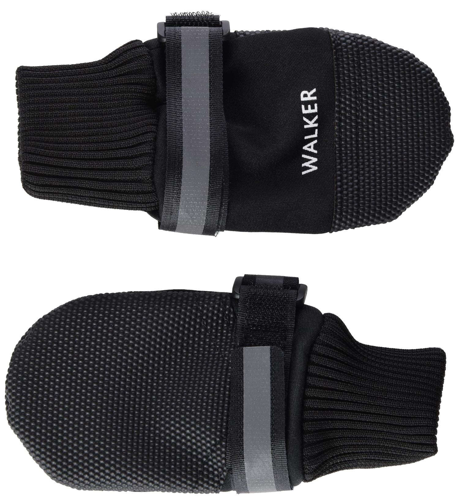 TRIXIE Warm Lined Water-Repellent Dog Shoes - Paw Protection Walker Care Comfort - Size M (2 pcs) - Black 19472 - Buy Online on GoSupps.com