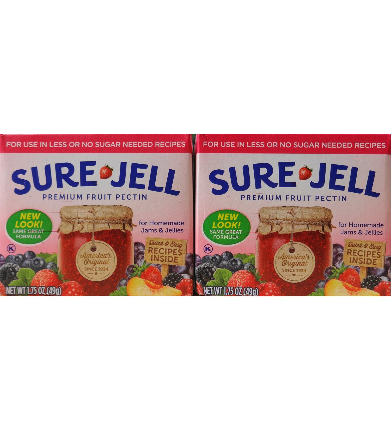 Kraft Sure Jell Premium Fruit Pectin Light 1.75oz - Perfect for Fruit Preserves - Buy Online on GoSupps.com