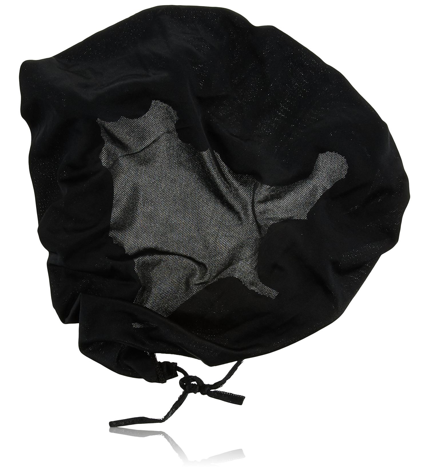 Stay On Satin Hair Wrap Cleaning Fiber Drawstring Womens Bonnet for Sleeping & Cleaner  Longer Hair  Assorted Colors 1 Pack