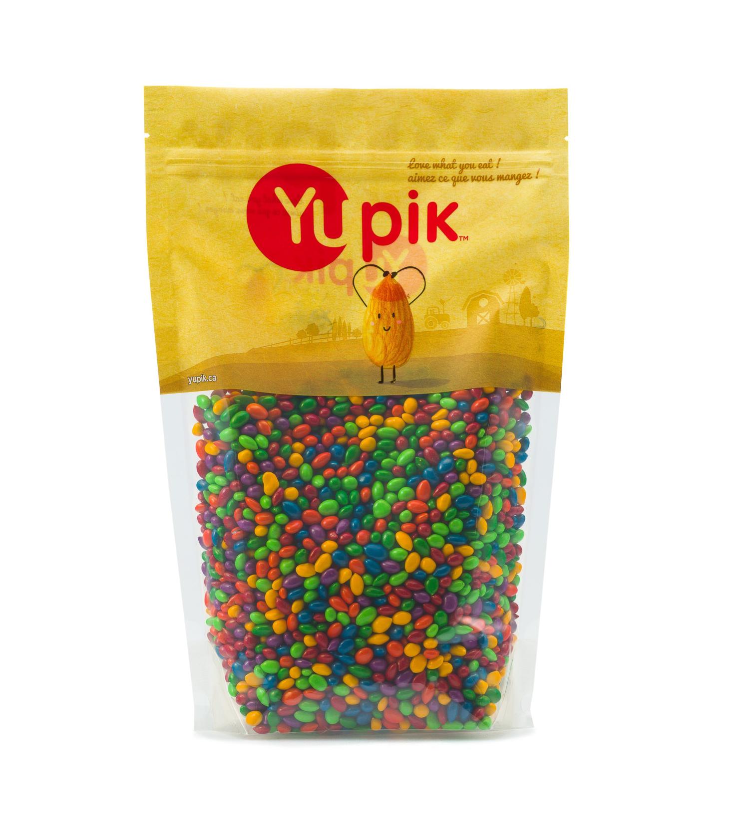Yupik Kimmie Sunbursts Colorful Chocolaty Sunflower Seeds 1 kg 6 Count Gluten-Free Kosher Sunflower Seeds in Chocolaty Candy Coating Source of Fiber Ideal for Parties Baking & Gifts 6 kg - Buy Online on GoSupps.com