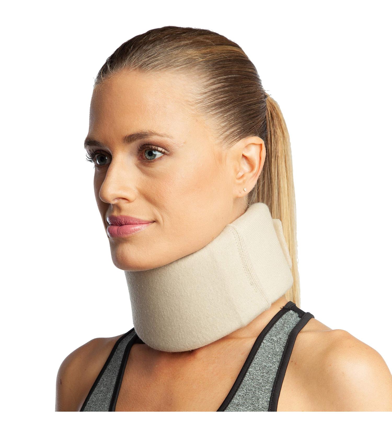 ArmoLine Foam Neck Collar - Medical Grade Support Brace for Disc Hernia & Osteoarthritis - Men Women Cervical Posture - Sizes S/M/L - Buy Online on GoSupps.com