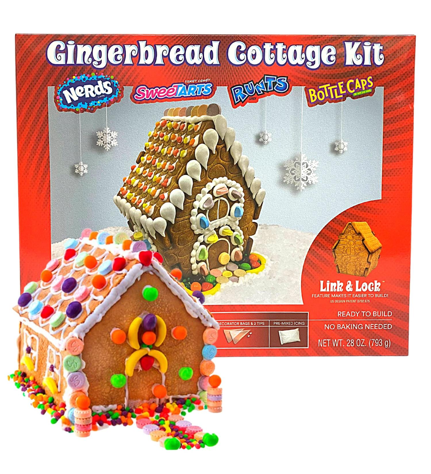 Wonka Gingerbread Cottage Kit - Create Your Own Whimsical Holiday Treat - Buy Online on GoSupps.com