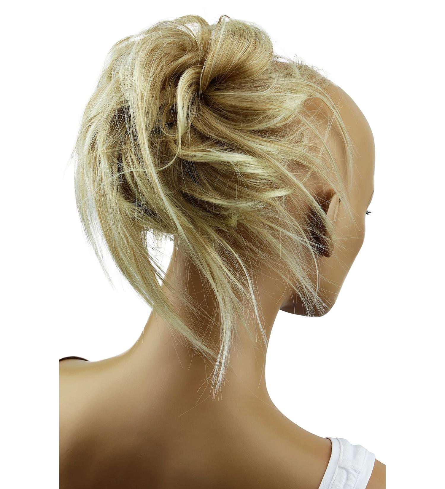CAISHA Jumbo Haardich Hairgumi - Dutt Flora Updos for Bridal Hairstyles | Wavy DM17cm in Blond Mix G11F & #28T613 - Buy Online on GoSupps.com