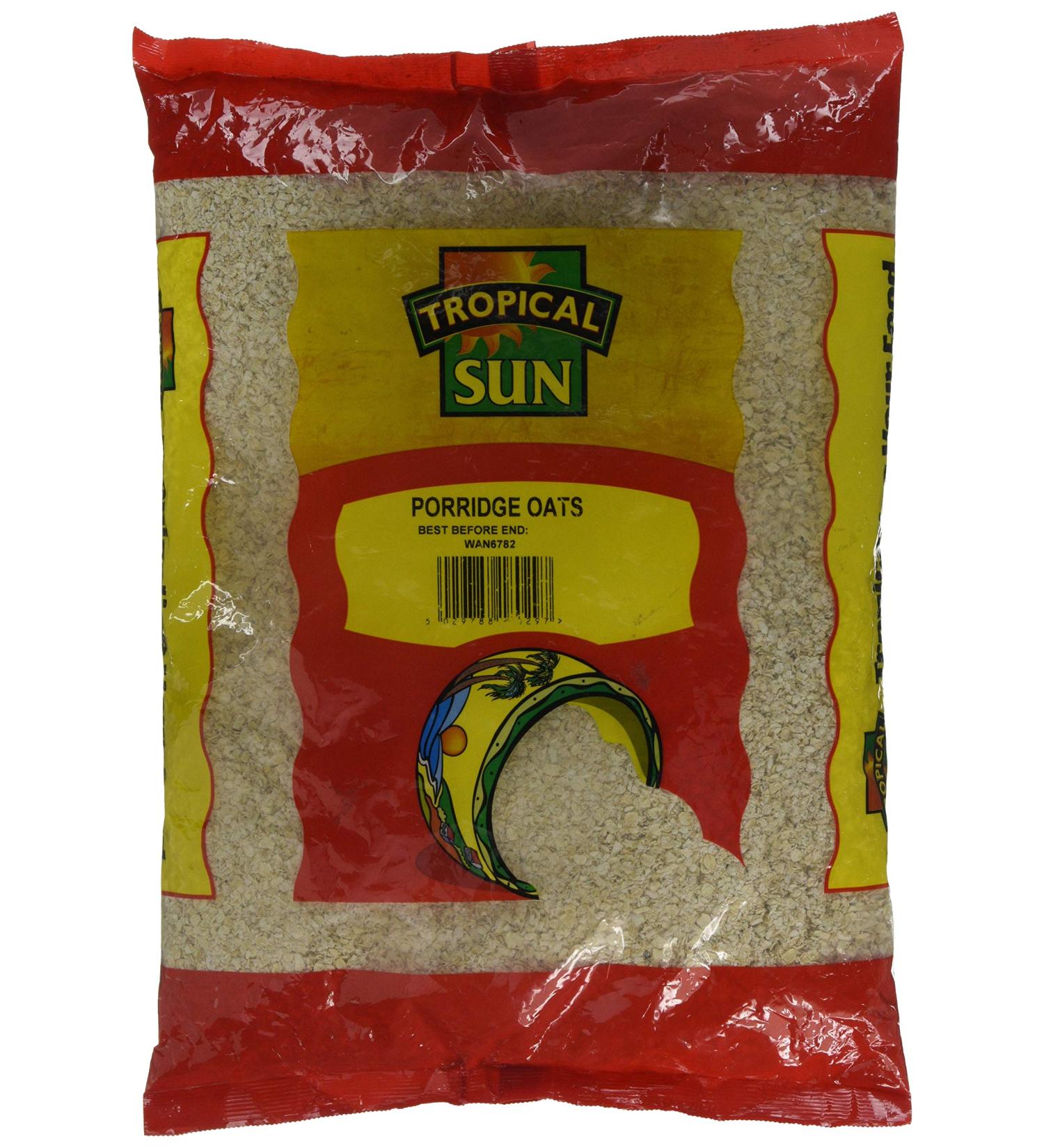 Tropical Sun Porridge Oats 3 kg - Premium Quality Oats for a Nutritious Breakfast - Buy Online on GoSupps.com