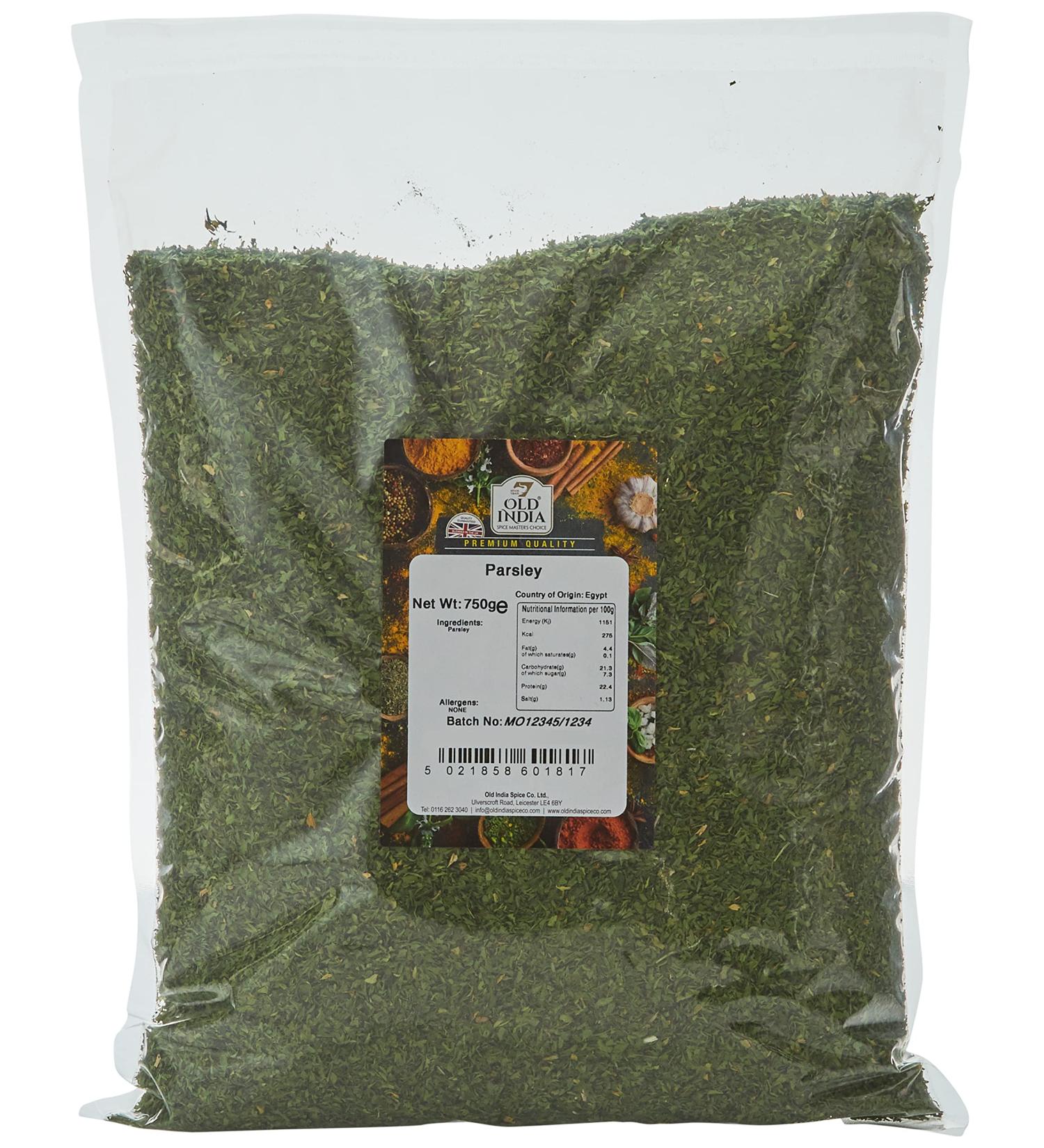 Old India Parsley 750g - Premium Quality Dried Parsley for Culinary Delights - Buy Online on GoSupps.com