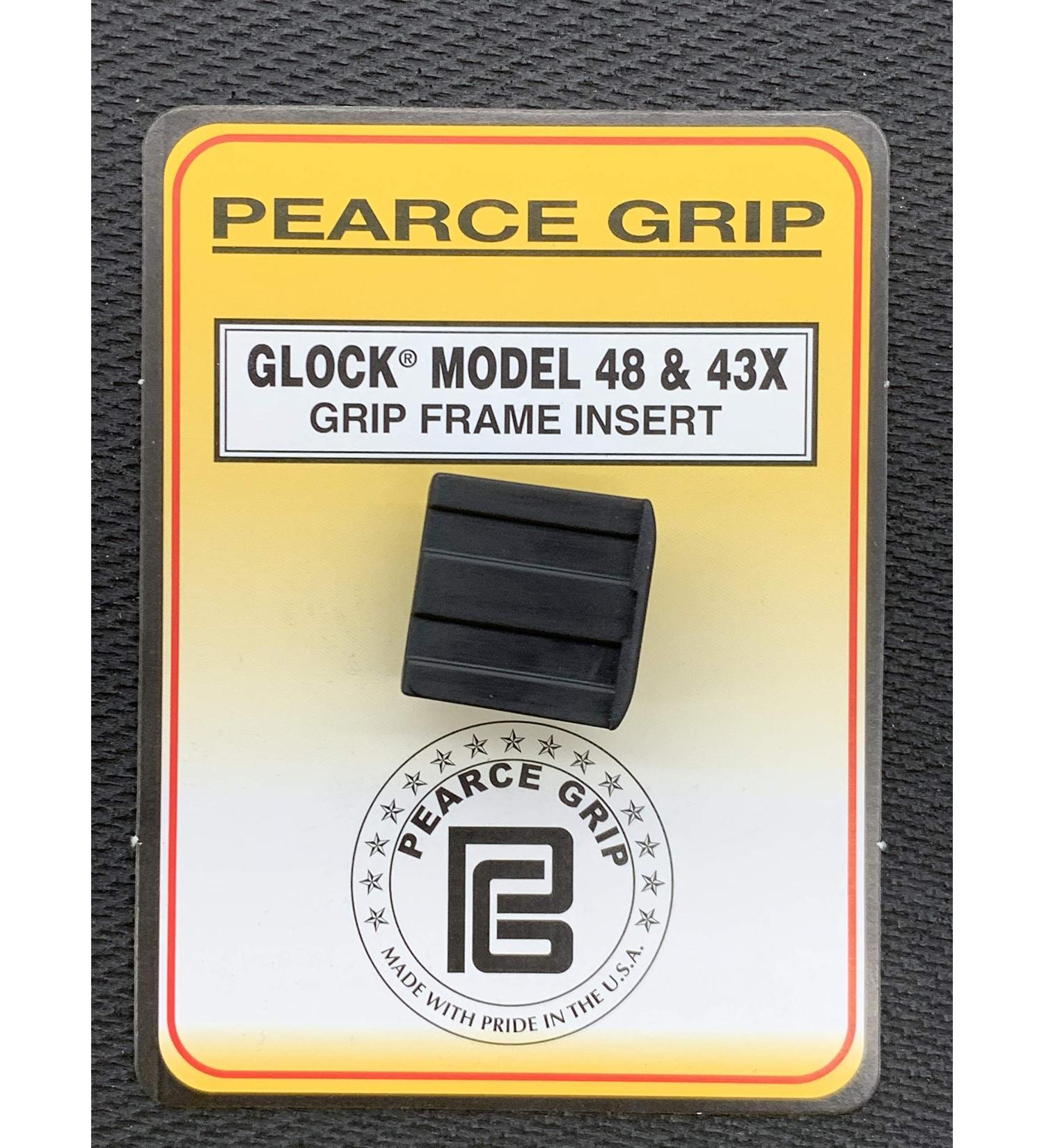 Pearce Grips Frame Insert for Glock 43X/48 - Enhanced Grip and Functionality - Buy Online on GoSupps.com