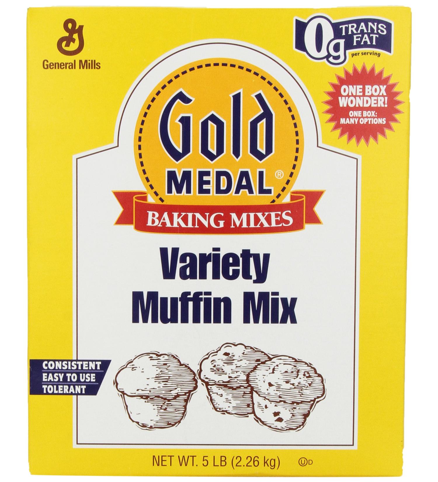 Gold Medal Variety Muffin Mix - 5 lb | Delicious Baking Mix for Home Bakers - Buy Online on GoSupps.com