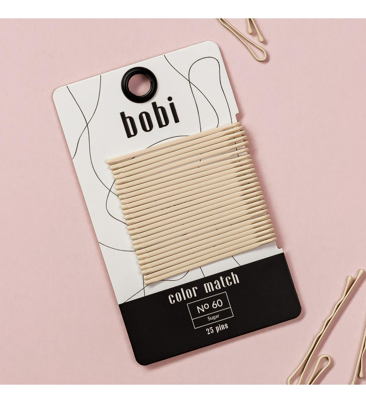 BOBI Blonde Bobby Pins (25 ct) - 2 Inches - Level 60 Sugar Blonde Match - Buy Online on GoSupps.com